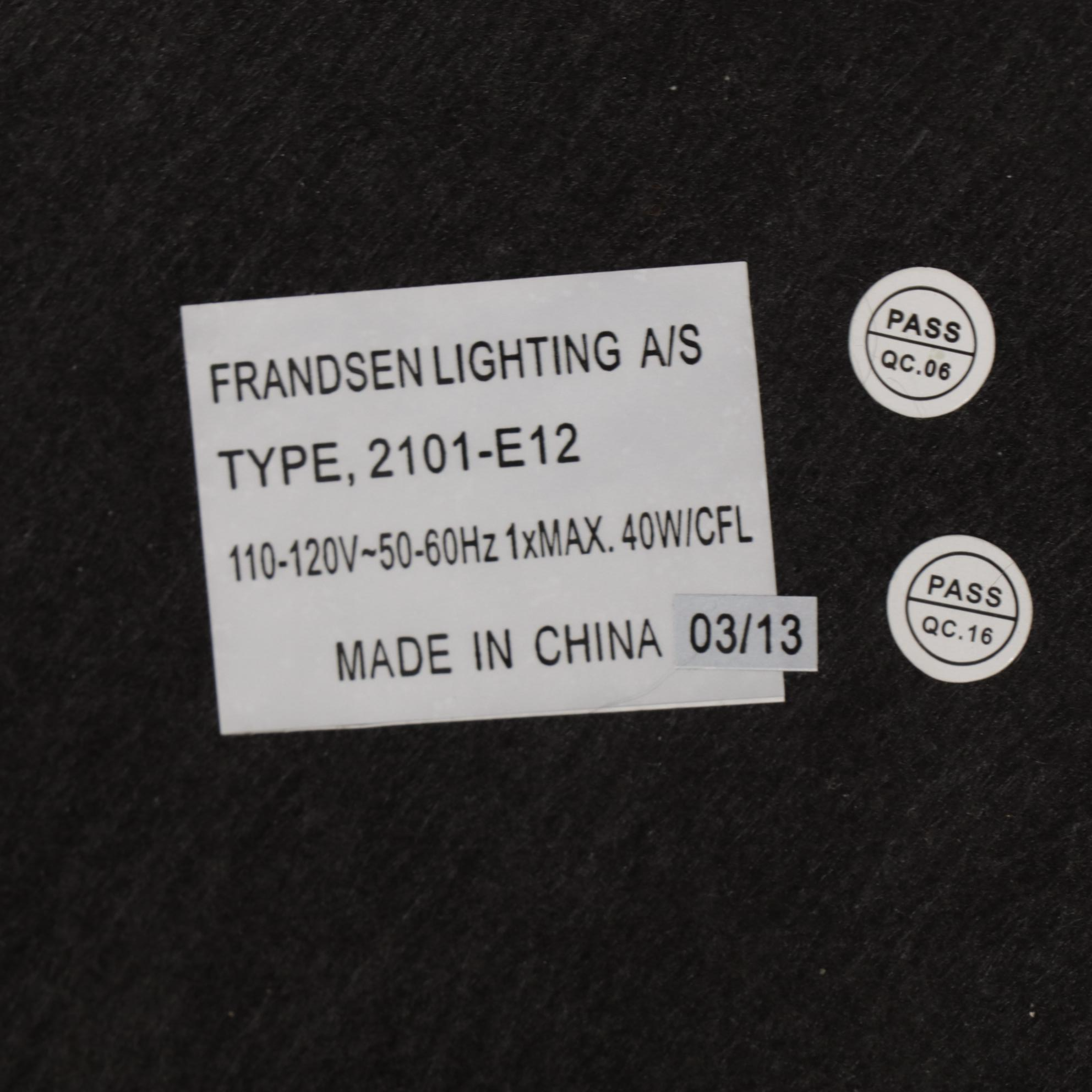 Frandsen Lighting Danish Modern Articulated Desk Lamp