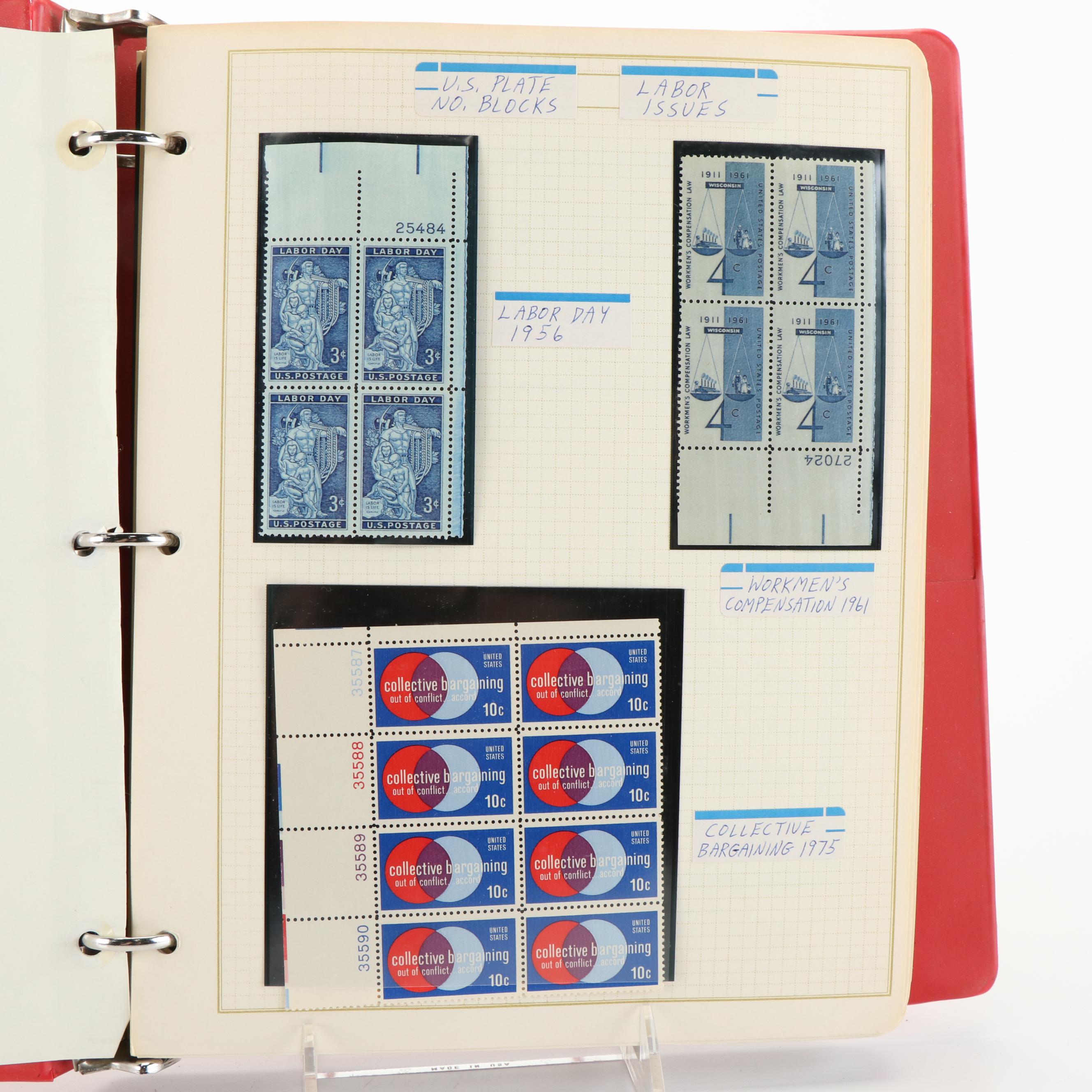 U.S. Plate Block Collection