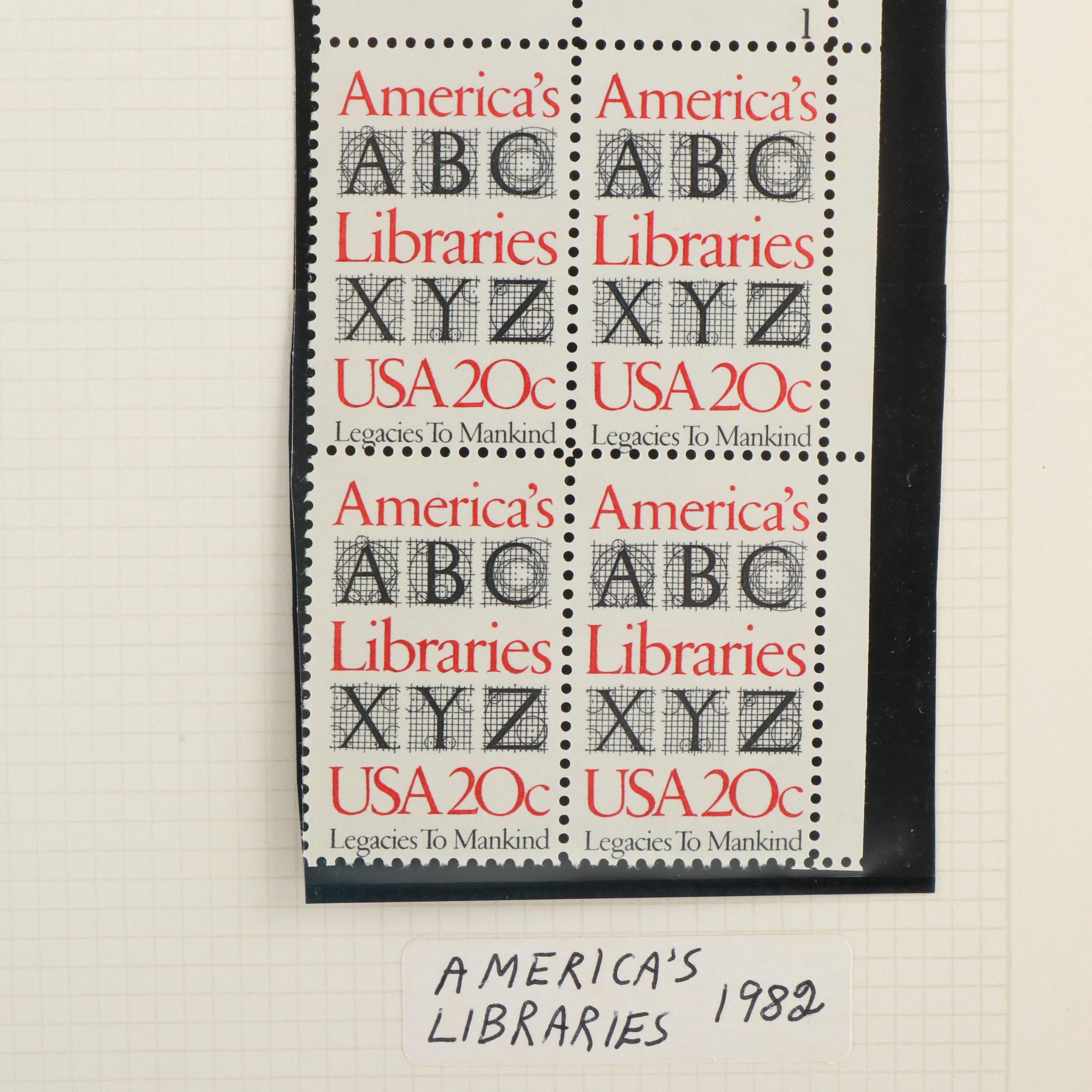 U.S. Plate Block Collection