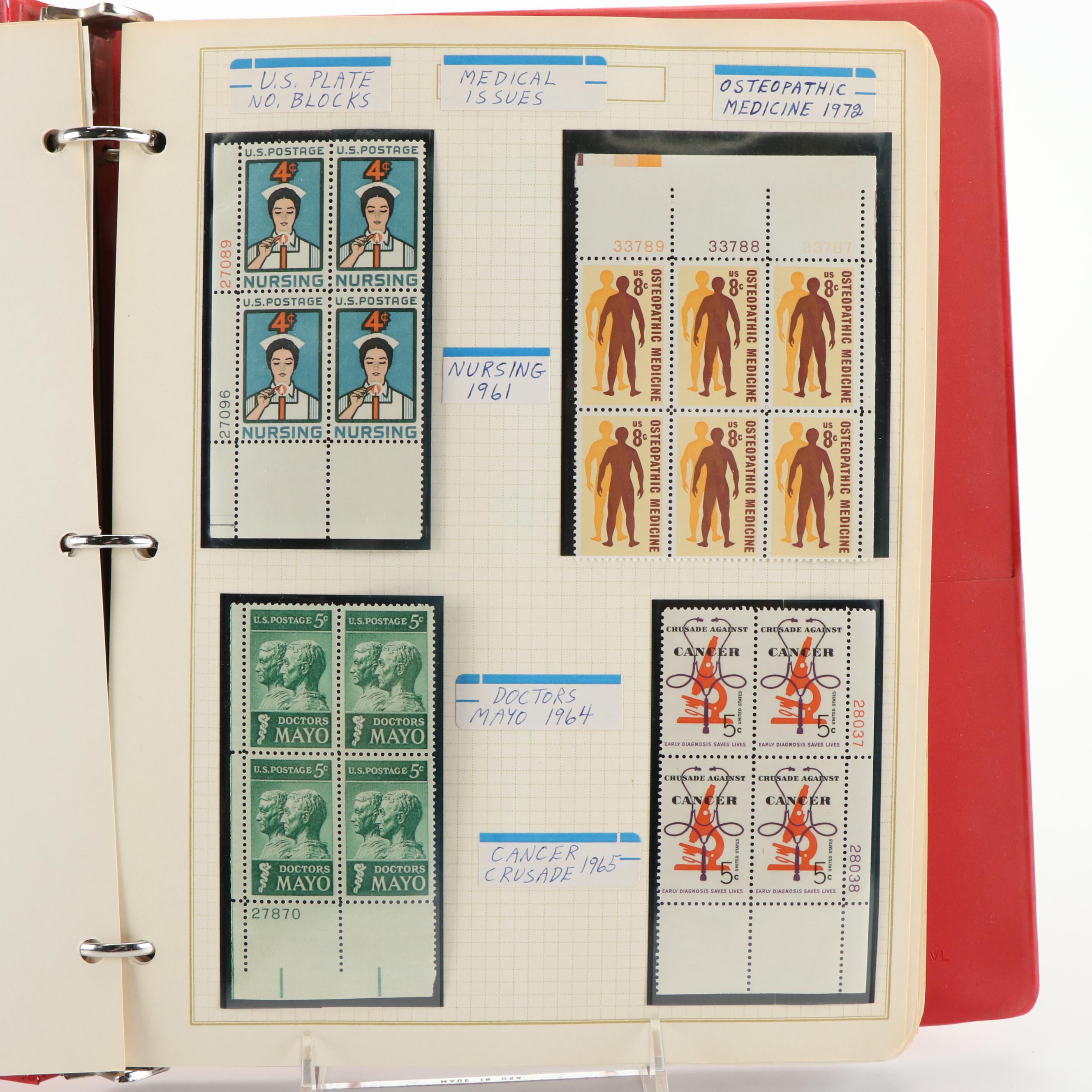 U.S. Plate Block Collection