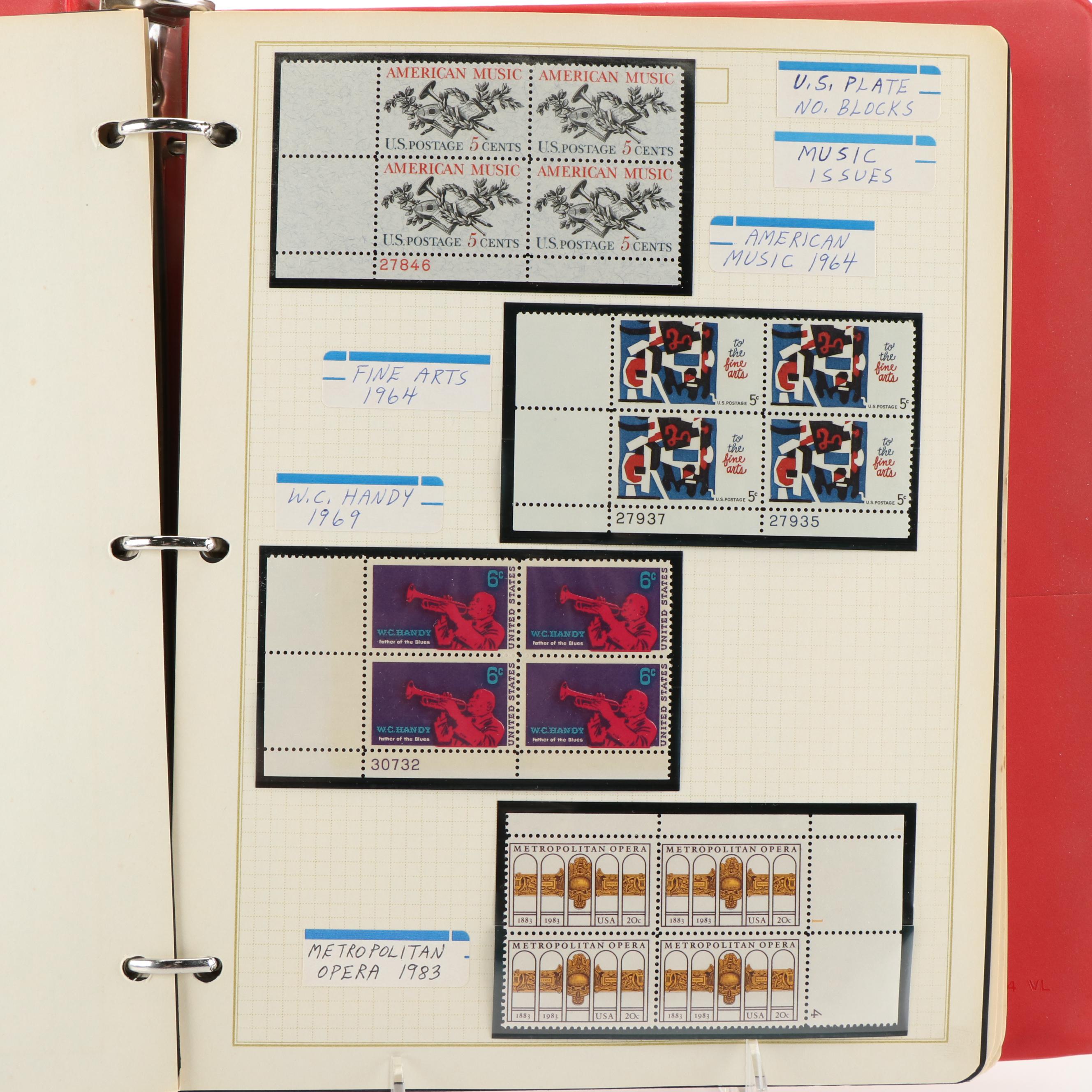 U.S. Plate Block Collection