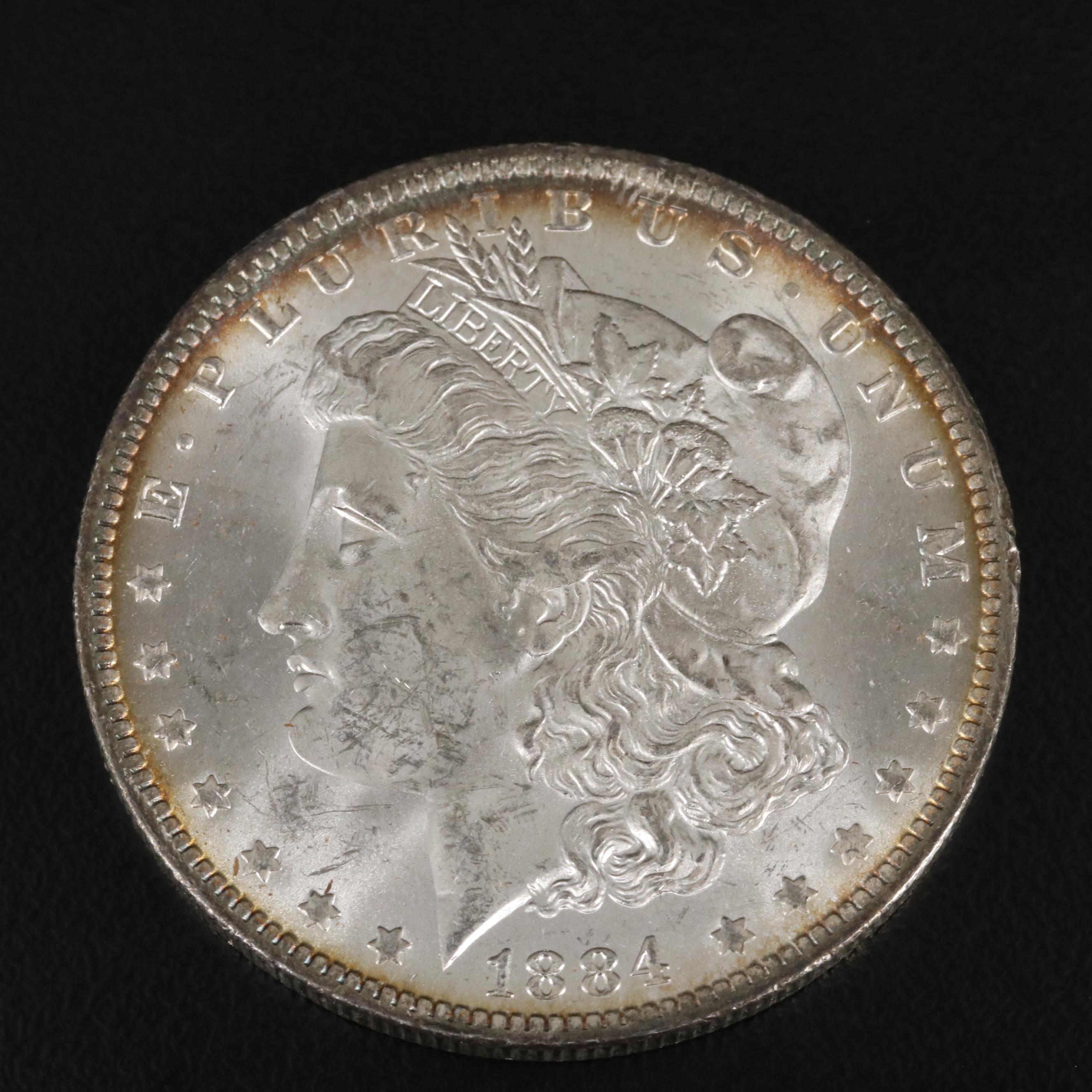 1884-O Morgan Silver Dollar
