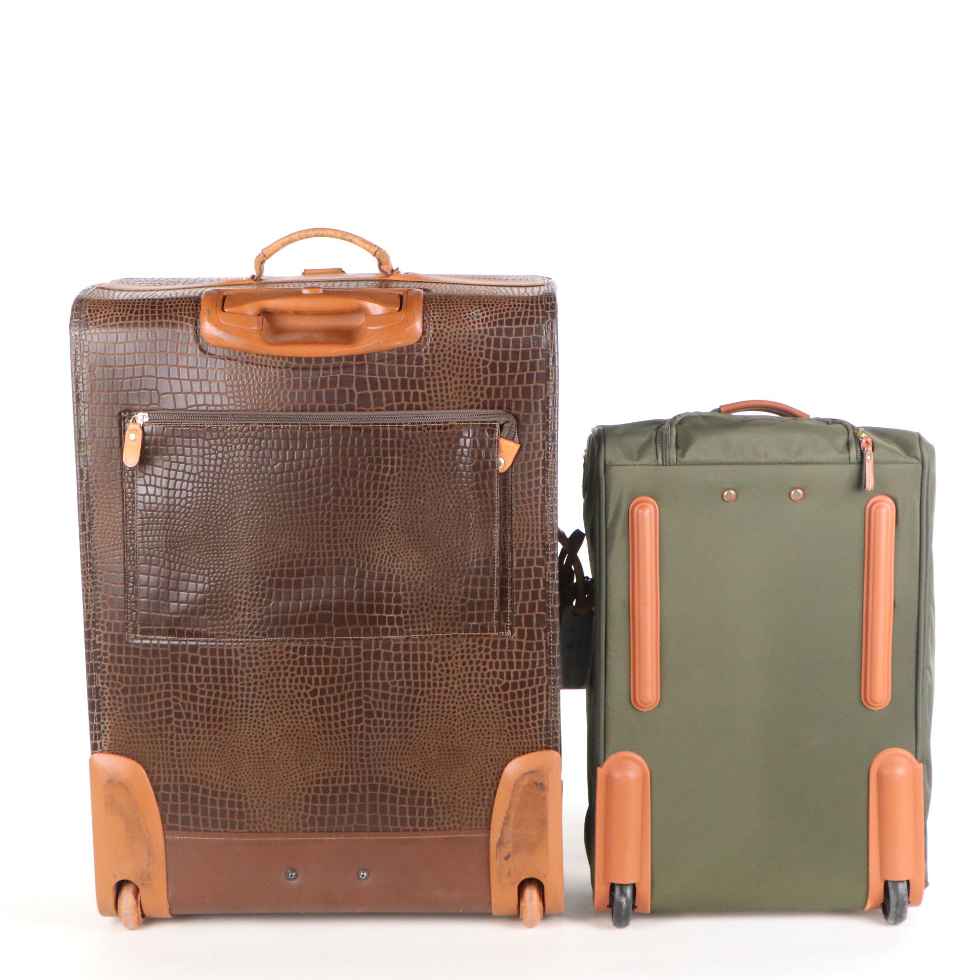 Bric's My Safari 18" Duffle Bag, 28" Expandable Spinner Luggage, Rolling Duffle