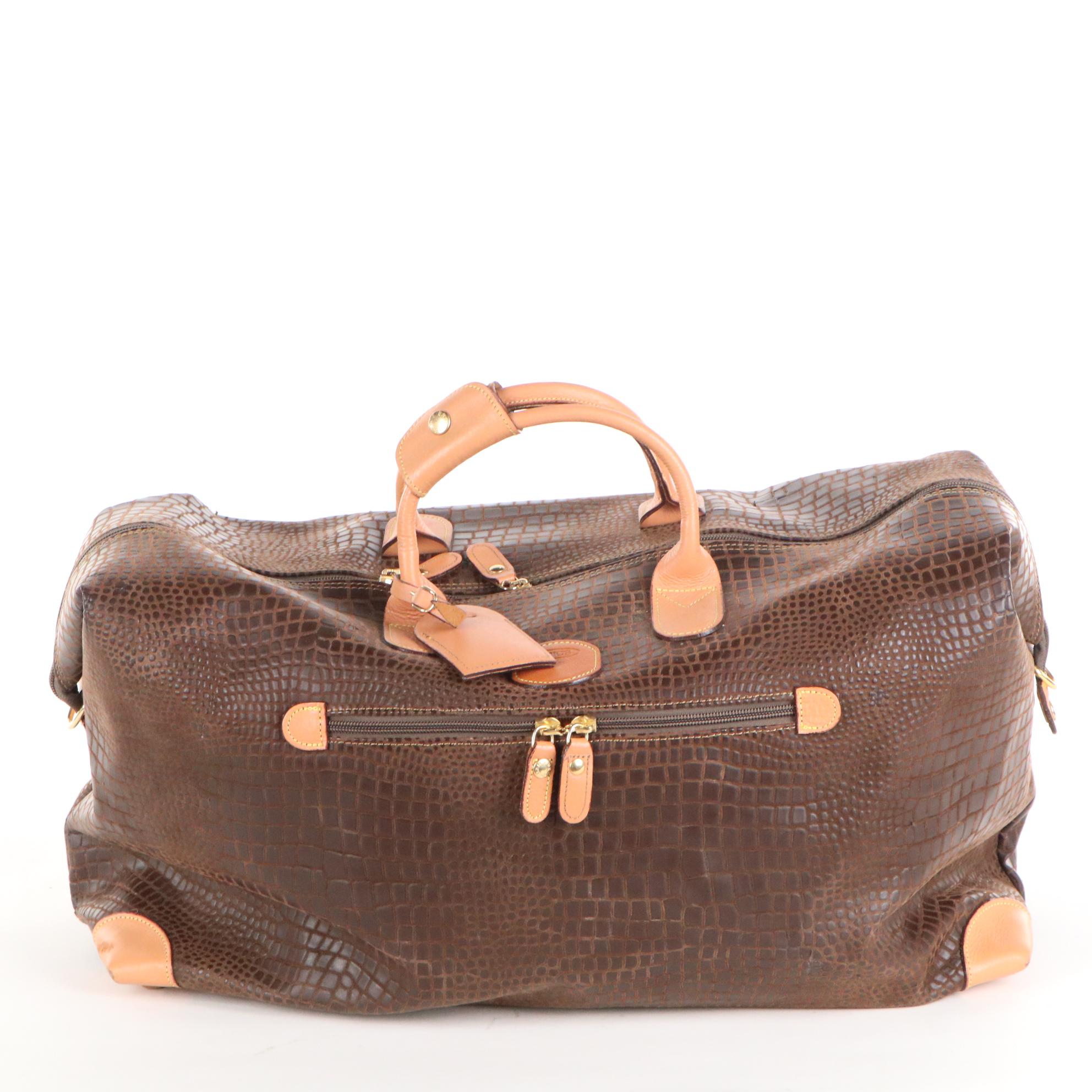 Bric's My Safari 18" Duffle Bag, 28" Expandable Spinner Luggage, Rolling Duffle