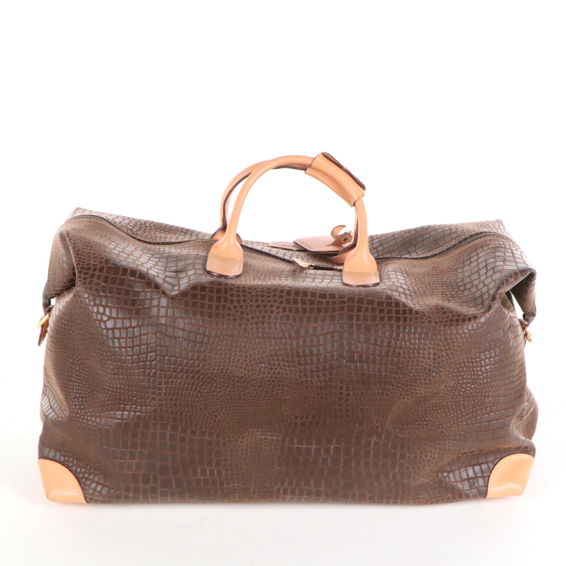 Bric's My Safari 18" Duffle Bag, 28" Expandable Spinner Luggage, Rolling Duffle