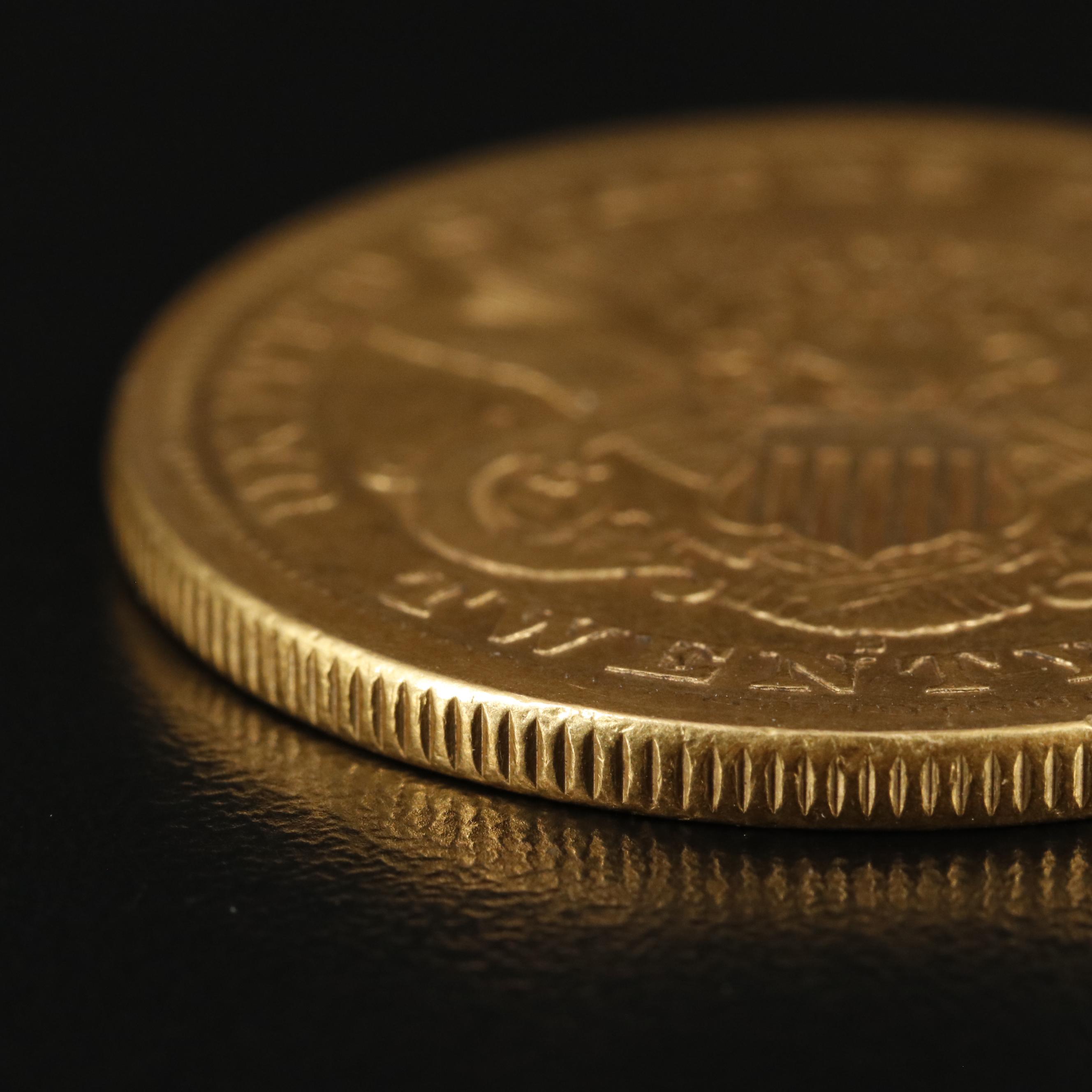 1875-S Liberty Head $20 Gold Coin