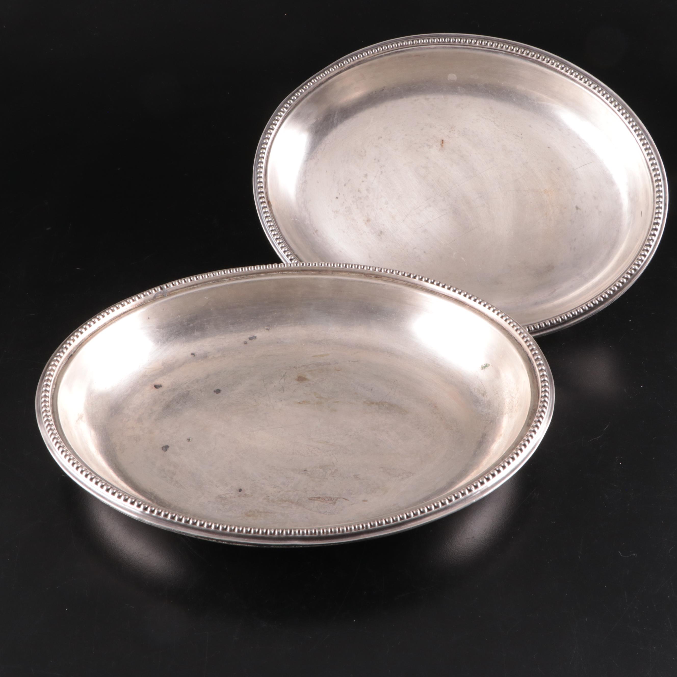 Walker & Hall  and Other Silver Plate Serving Dishes