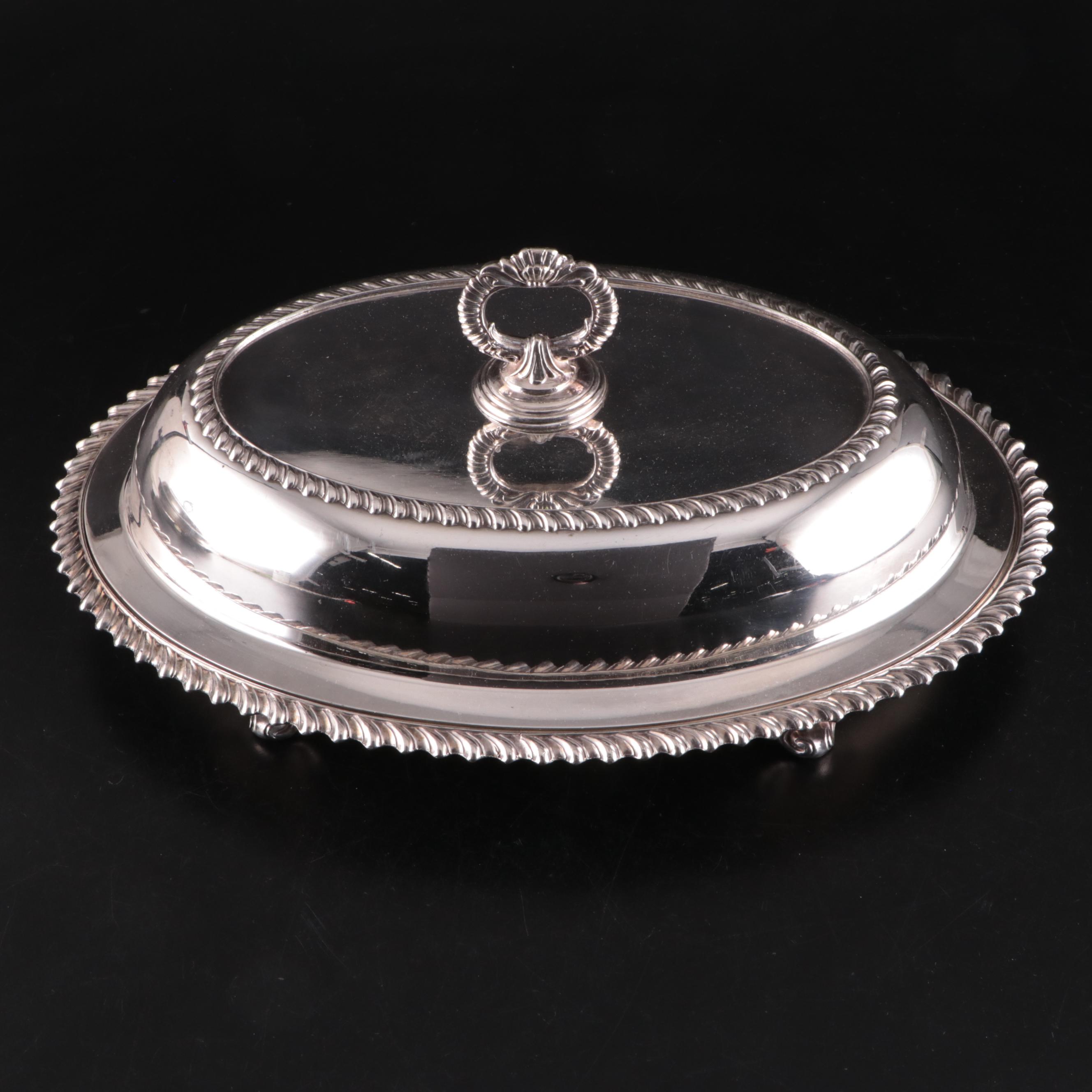 Walker & Hall  and Other Silver Plate Serving Dishes