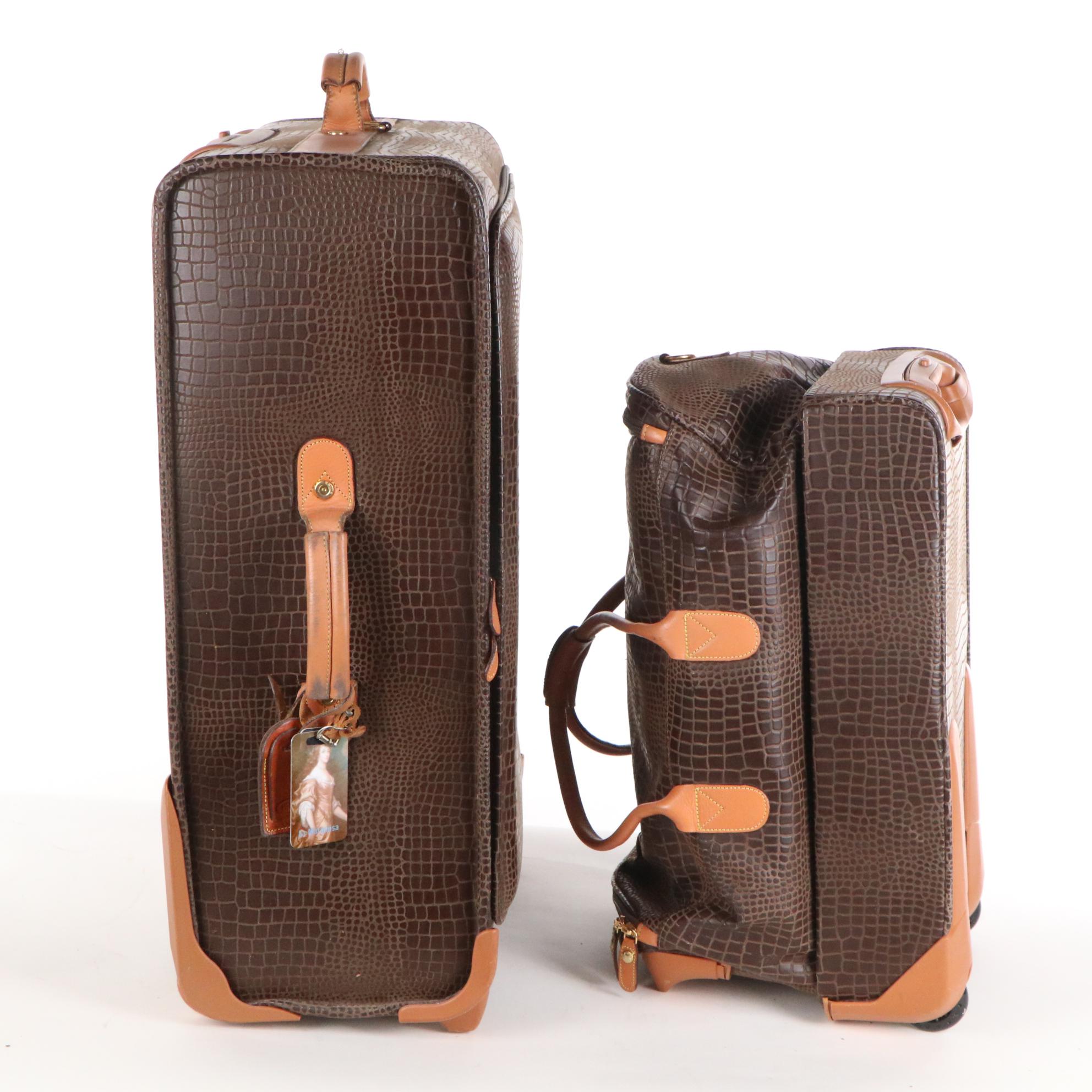 Bric's My Safari Travel Case Box, Duffle Bag and 28" Expandable Spinner Suitcase