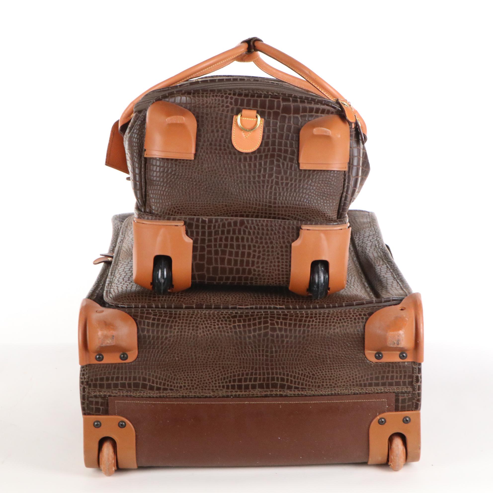 Bric's My Safari Travel Case Box, Duffle Bag and 28" Expandable Spinner Suitcase