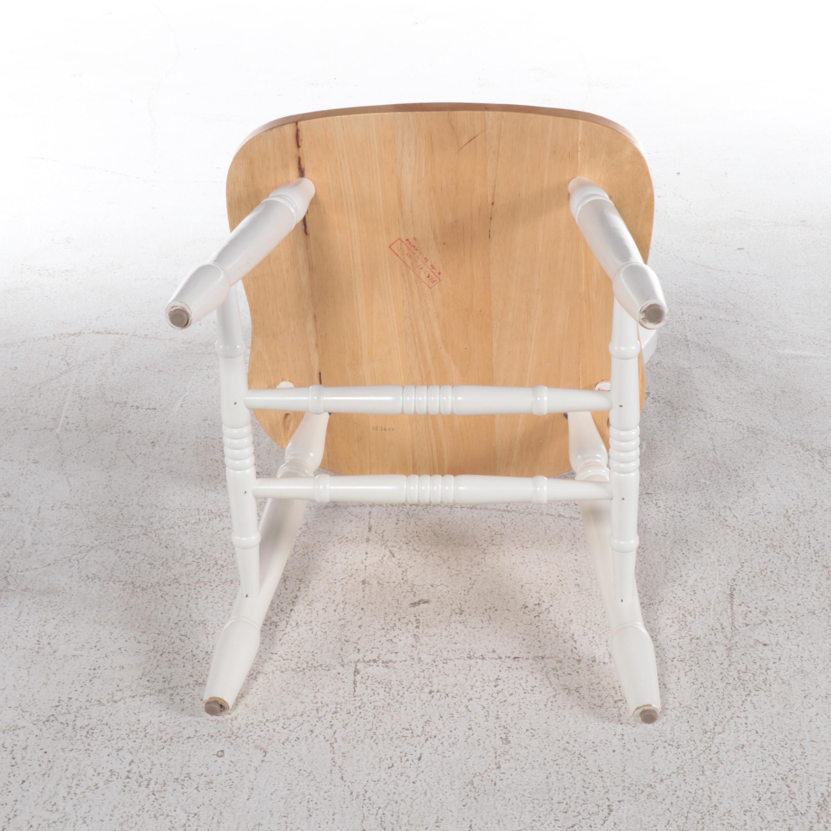 Oak Clawfoot Pedestal Dining Table with Two Chairs