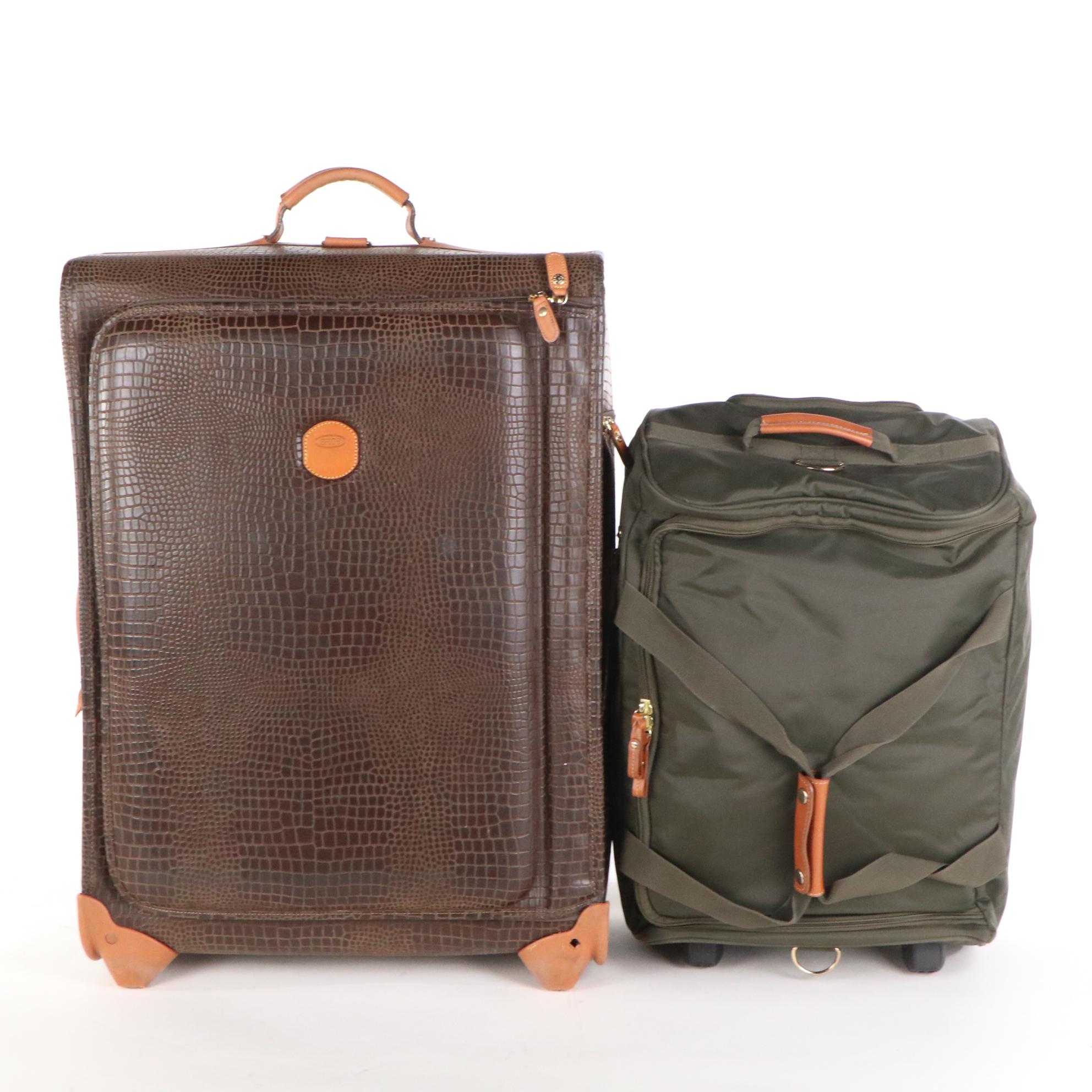 Bric's My Safari Duffle Bag, Rolling Duffle and 28" Expandable Spinner Suitcase EBTH