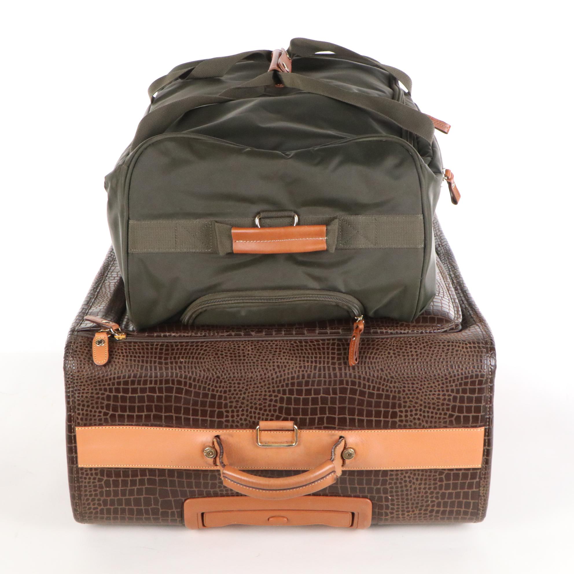 Bric's My Safari Duffle Bag, Rolling Duffle and 28" Expandable Spinner Suitcase EBTH