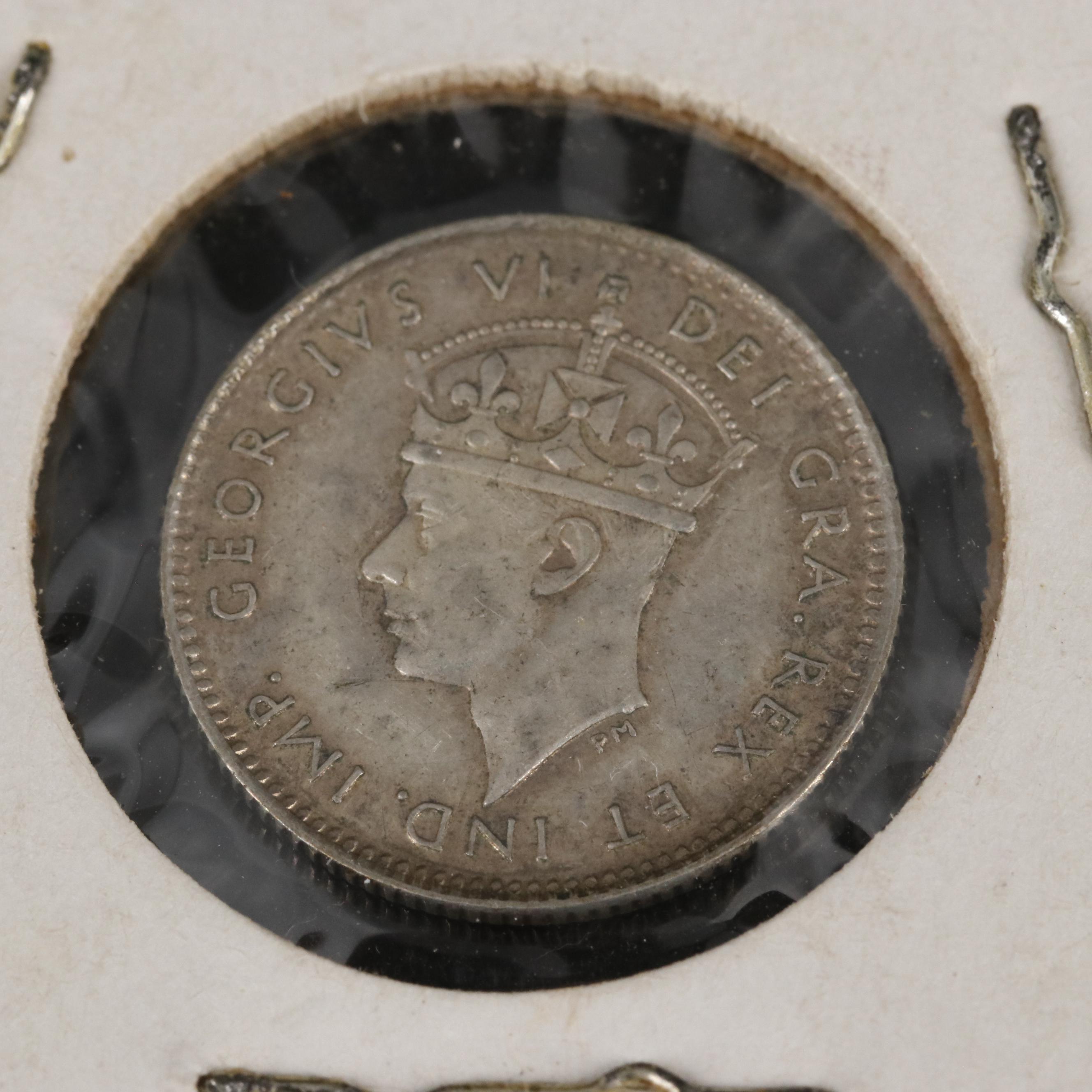 Group of Five Newfoundland Silver Coins