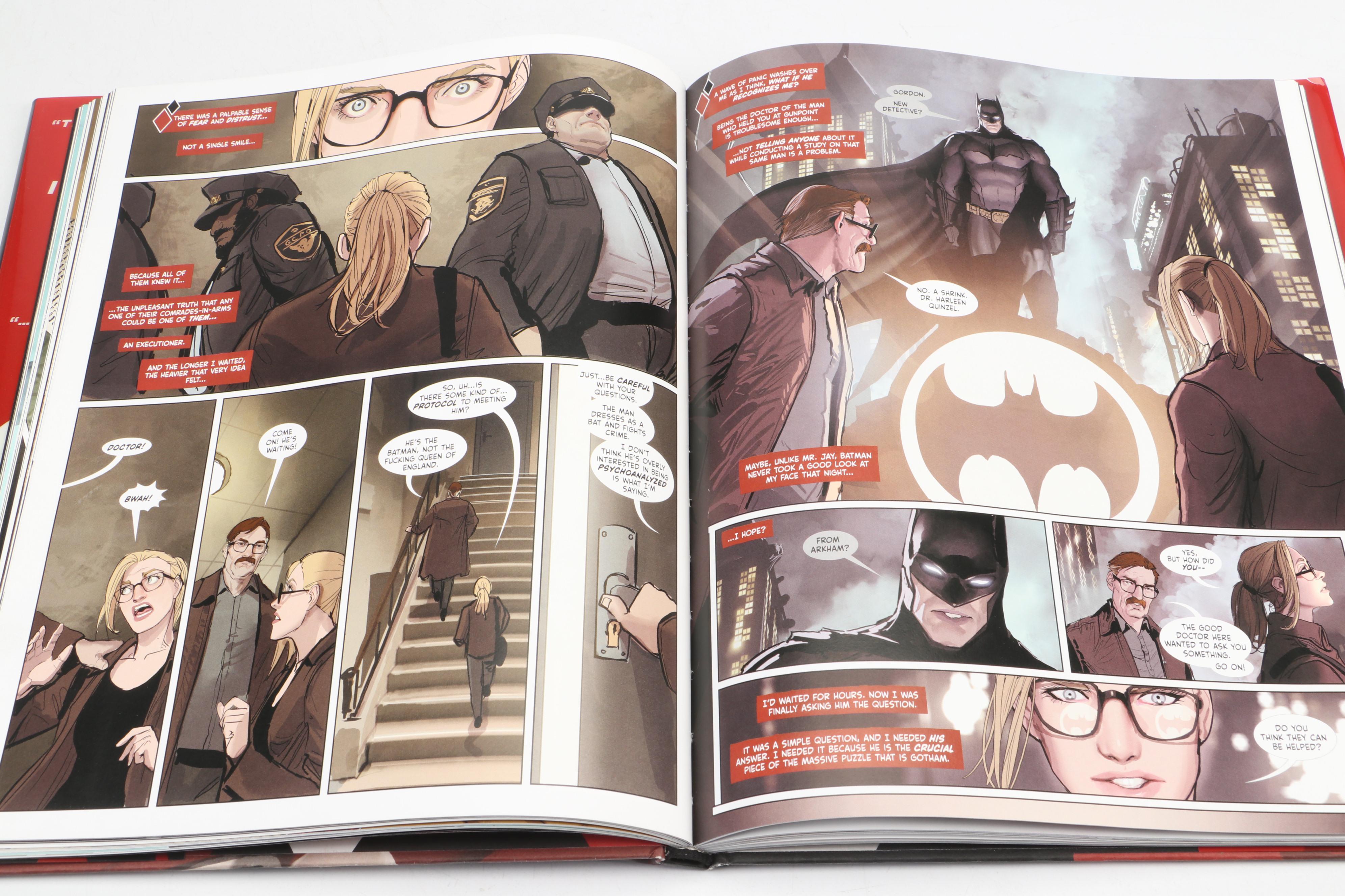 DC Comics Graphic Novels Featuring "Harleen", "Wonder Woman", and More