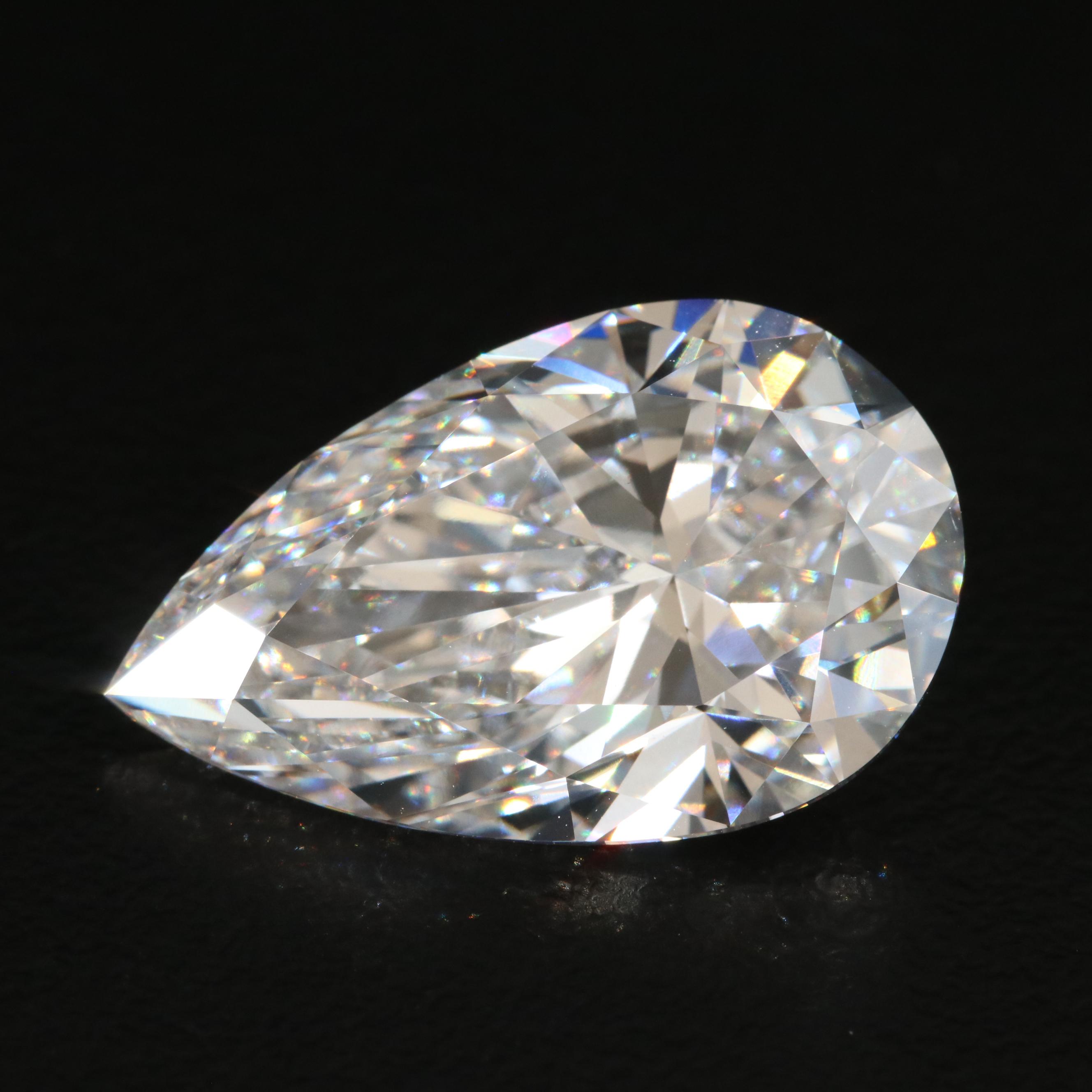 Loose 10.08 CT Lab Grown Diamond with IGI Report