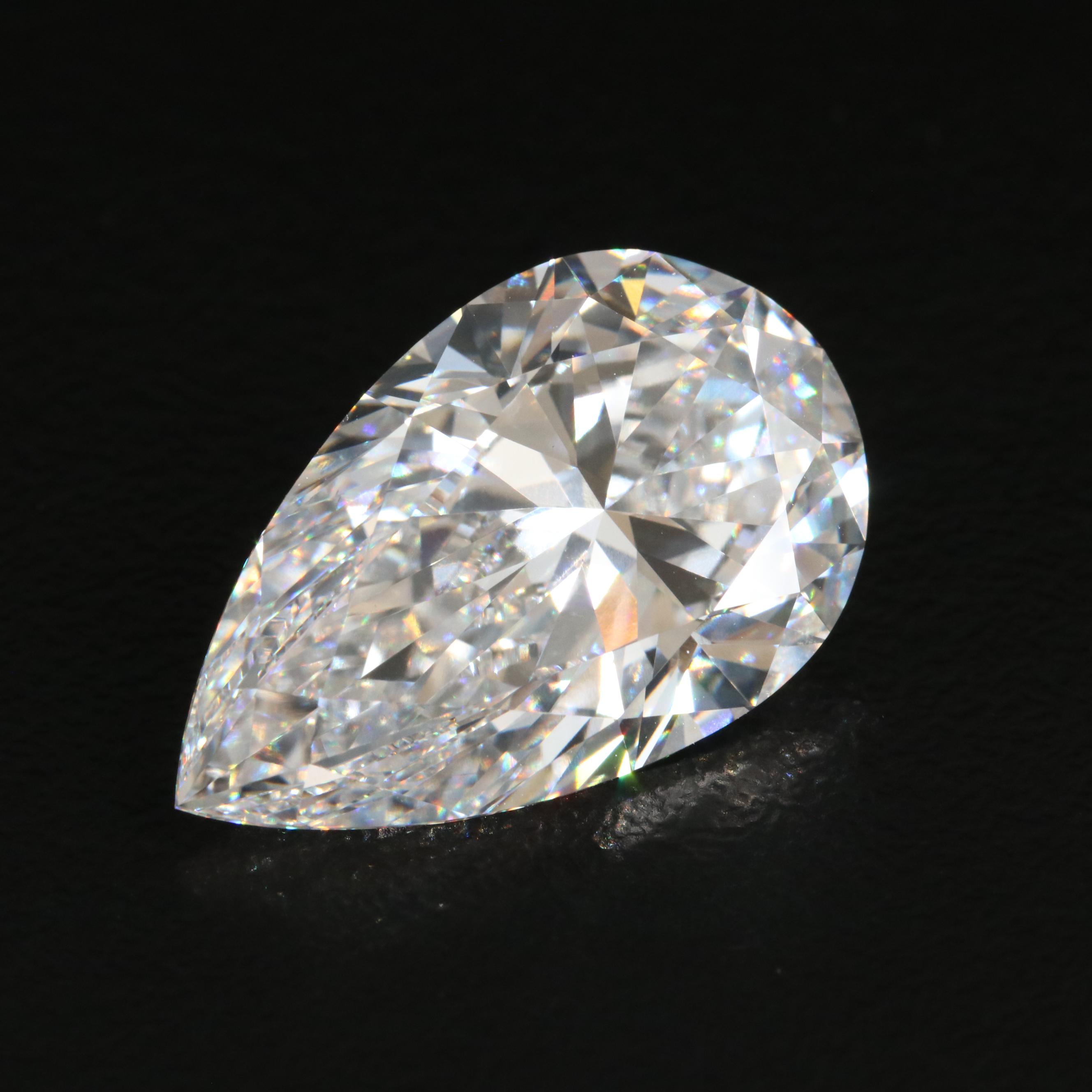Loose 10.08 CT Lab Grown Diamond with IGI Report