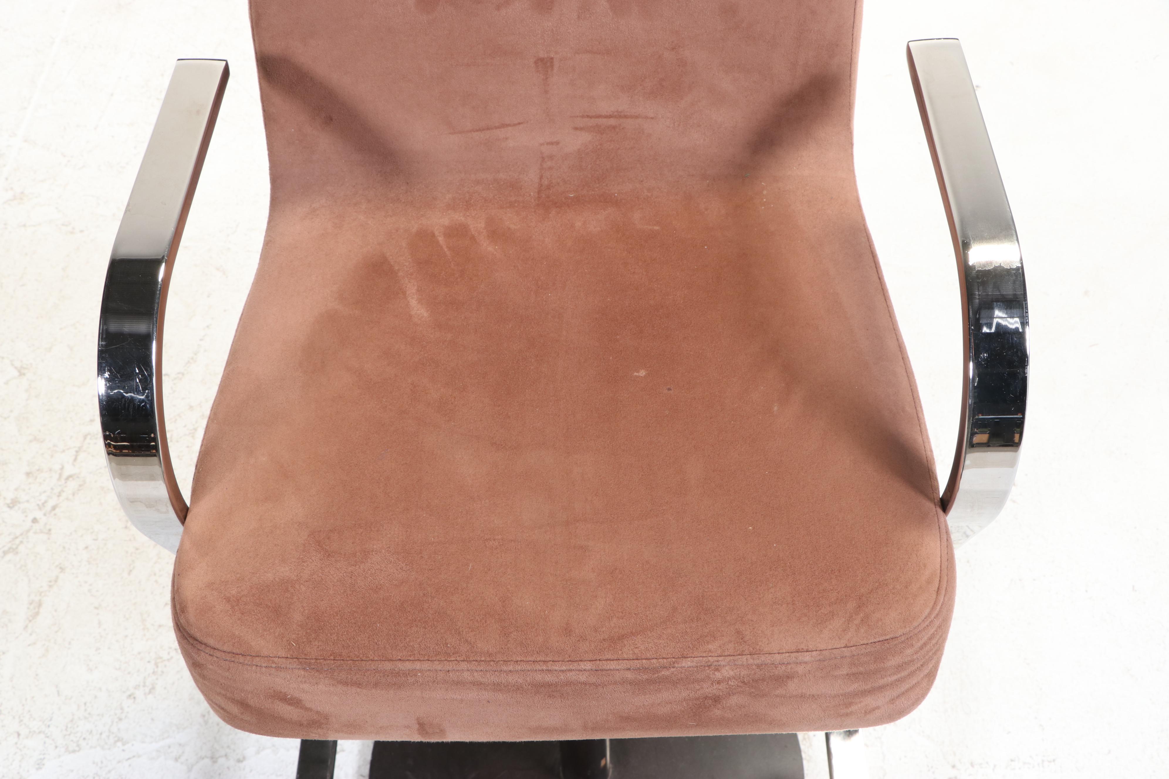 Pair of Elite Mfg. Corp. Modernist Style AdjustableHeight Swivel Bar