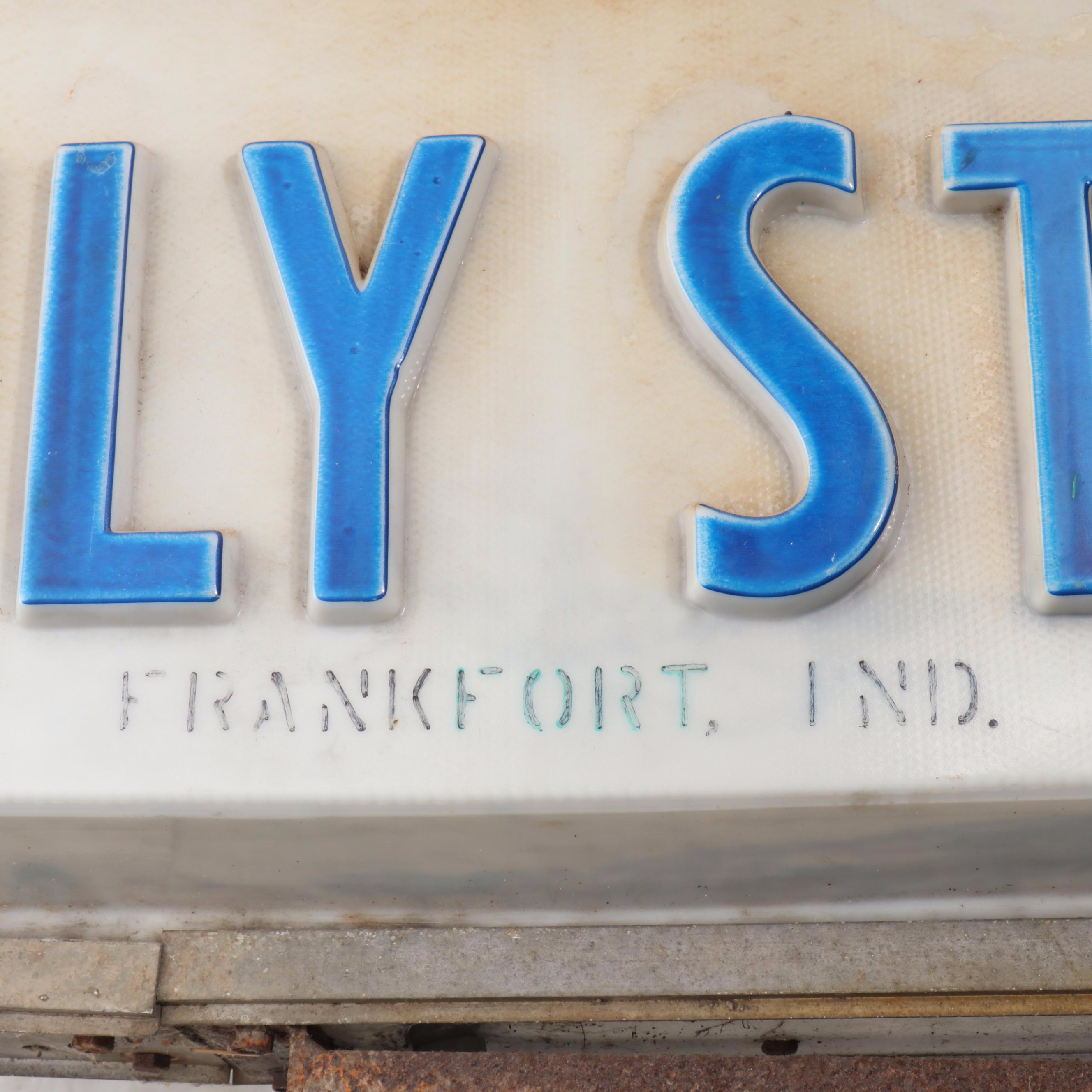 Freedman's "The Friendly Family Store" Illuminated Advertising Sign, Mid-20th C.