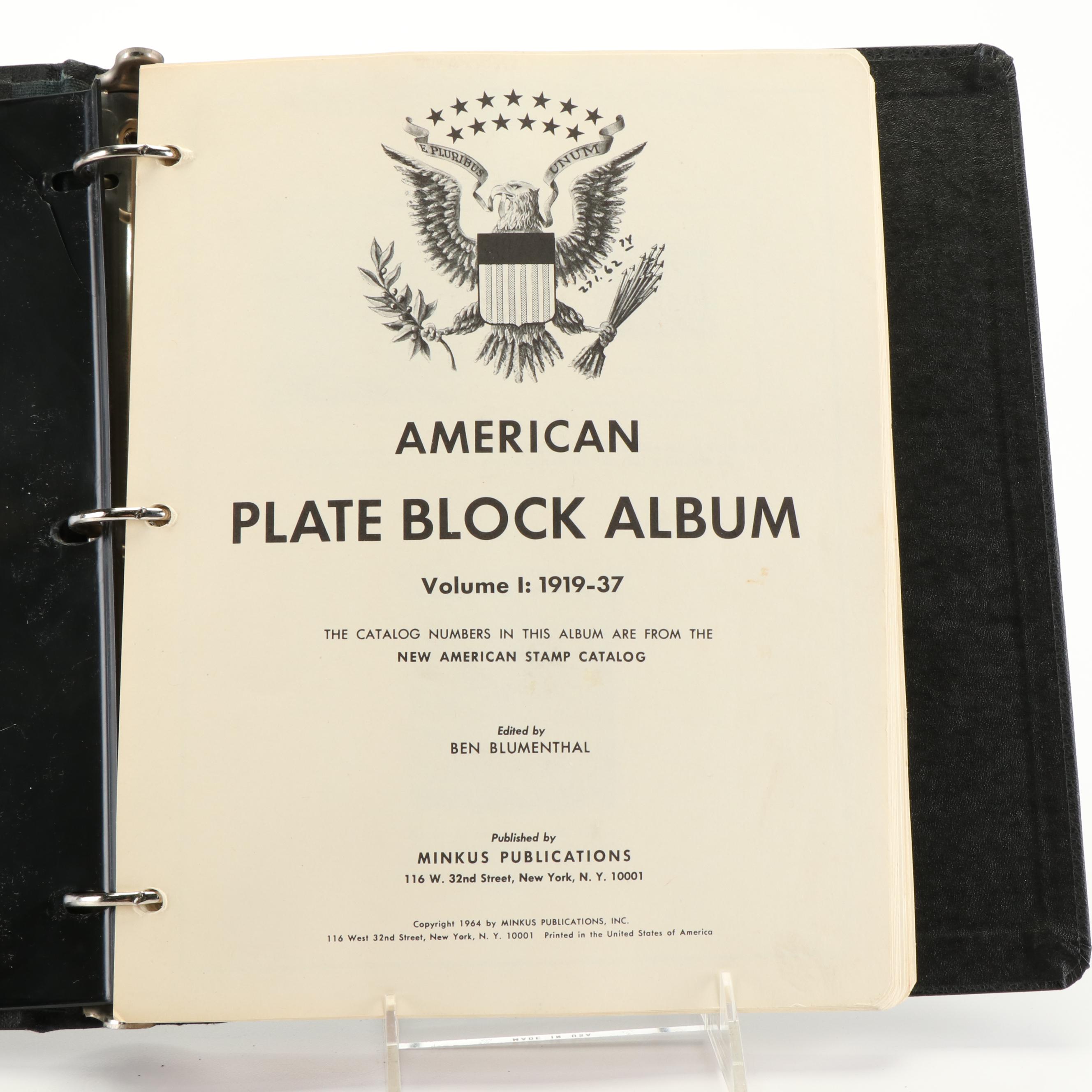 U.S. Plate Block Collection