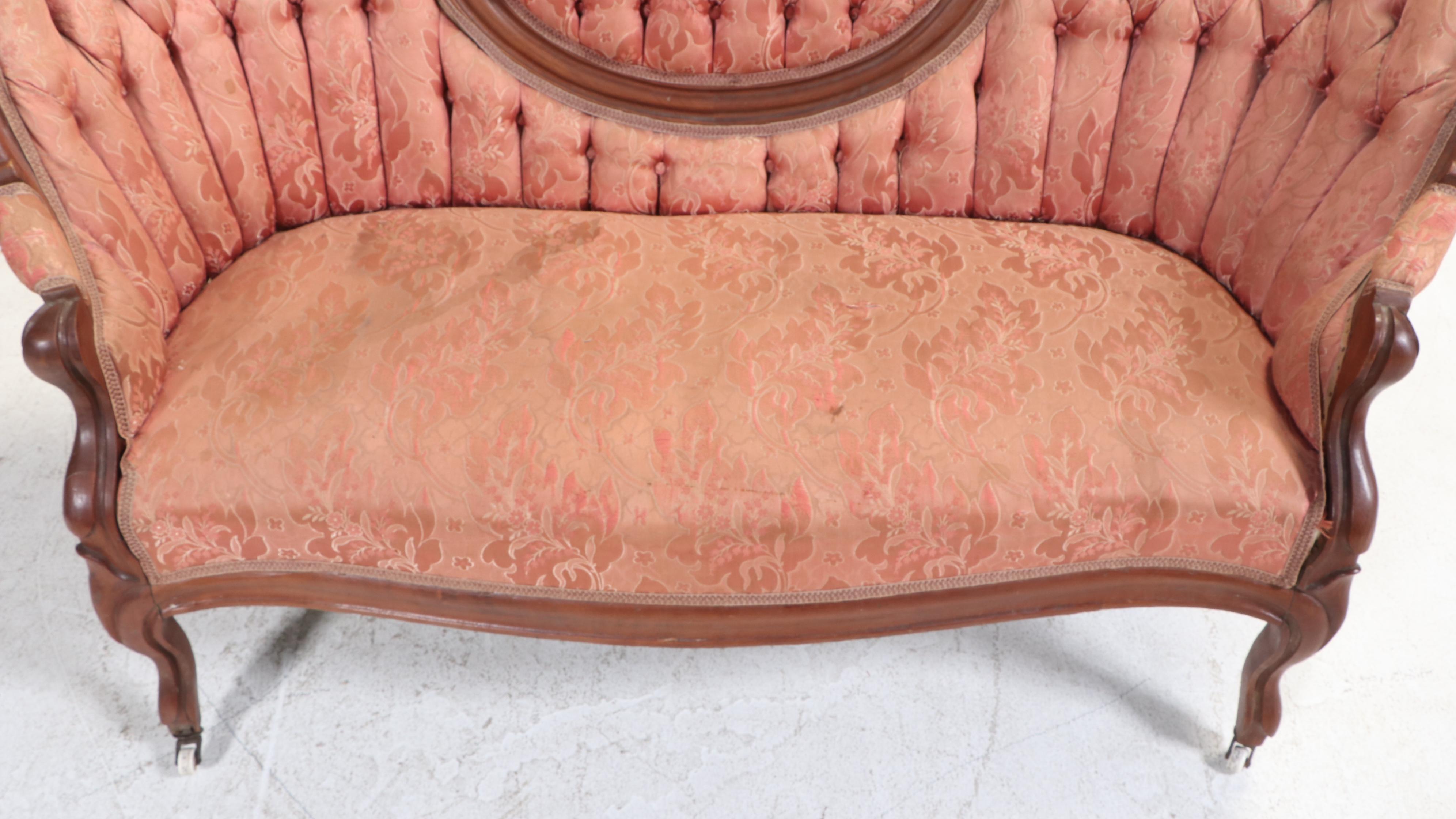 Assembled Three-Piece Rococo Revival Parlor Suite, Late 19th Century and Later