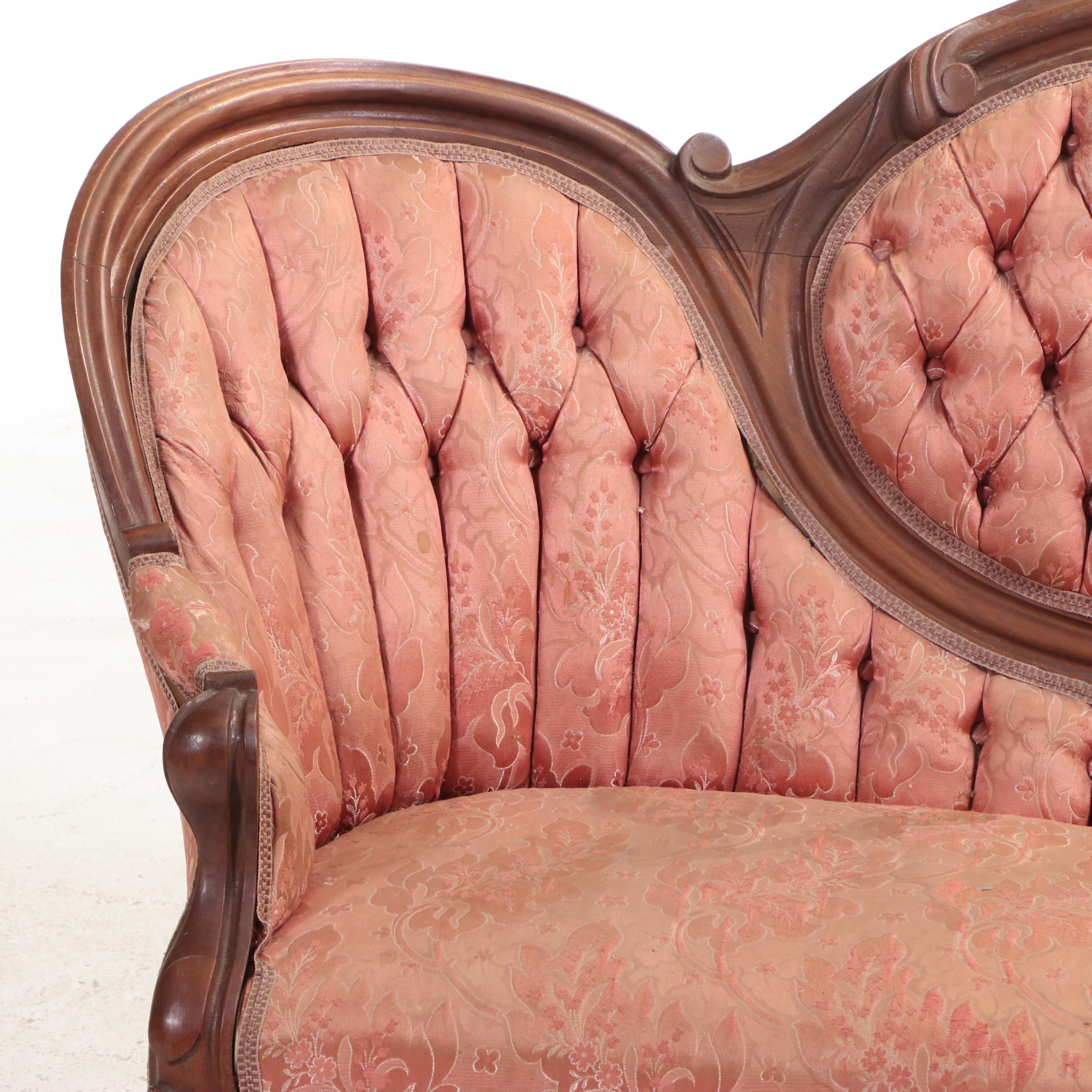 Assembled Three-Piece Rococo Revival Parlor Suite, Late 19th Century and Later