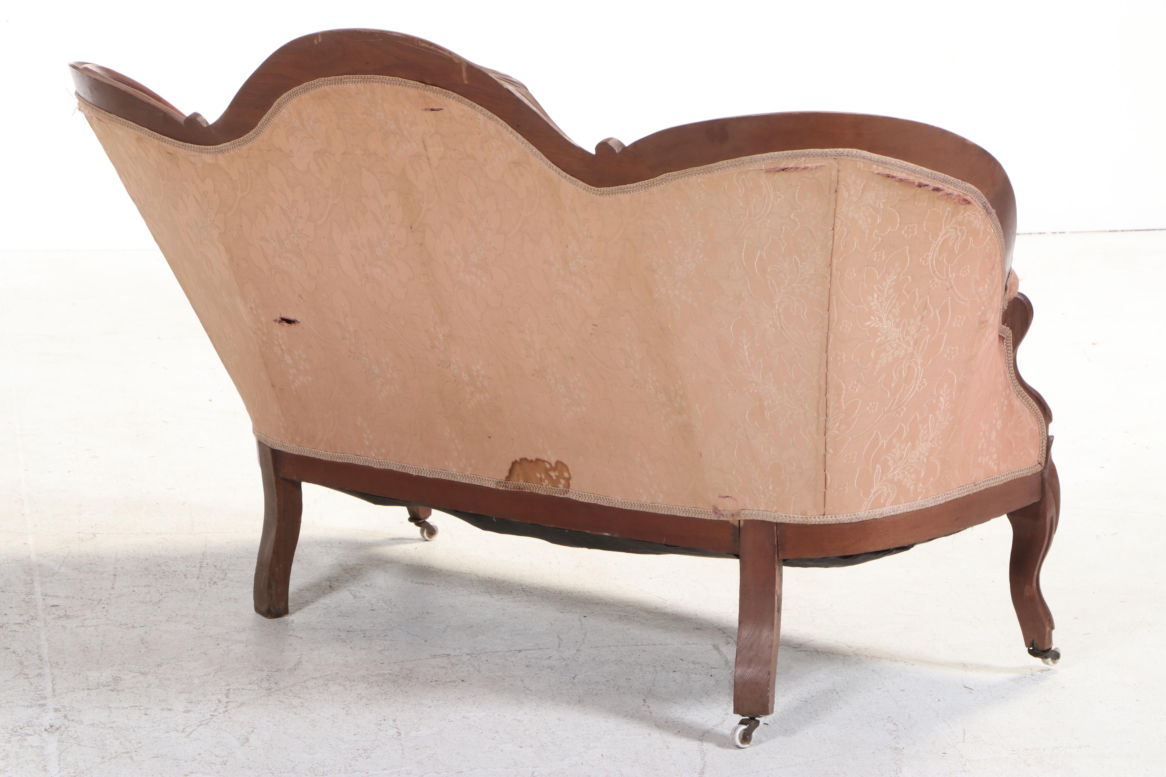 Assembled Three-Piece Rococo Revival Parlor Suite, Late 19th Century and Later