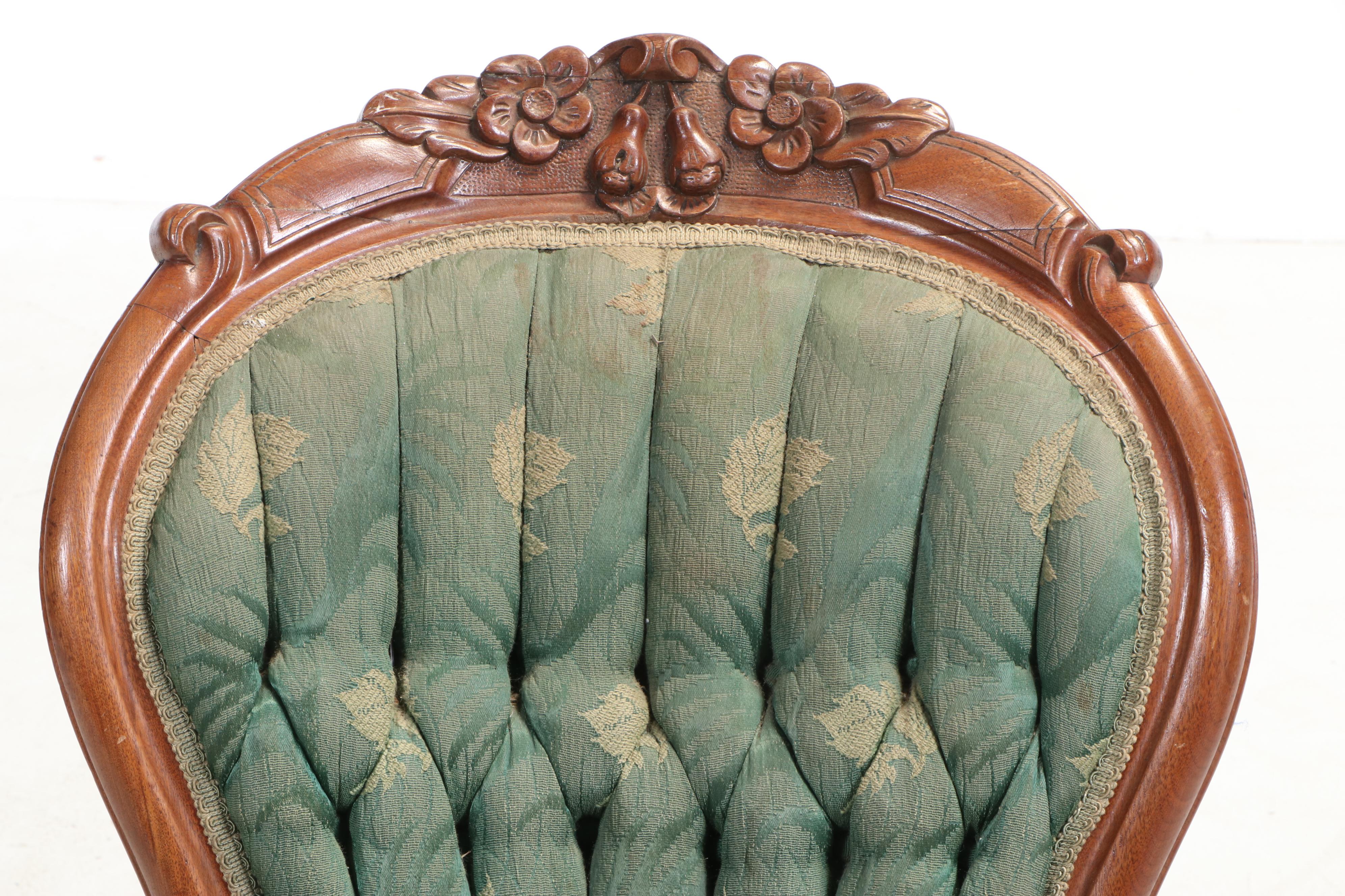 Assembled Three-Piece Rococo Revival Parlor Suite, Late 19th Century and Later