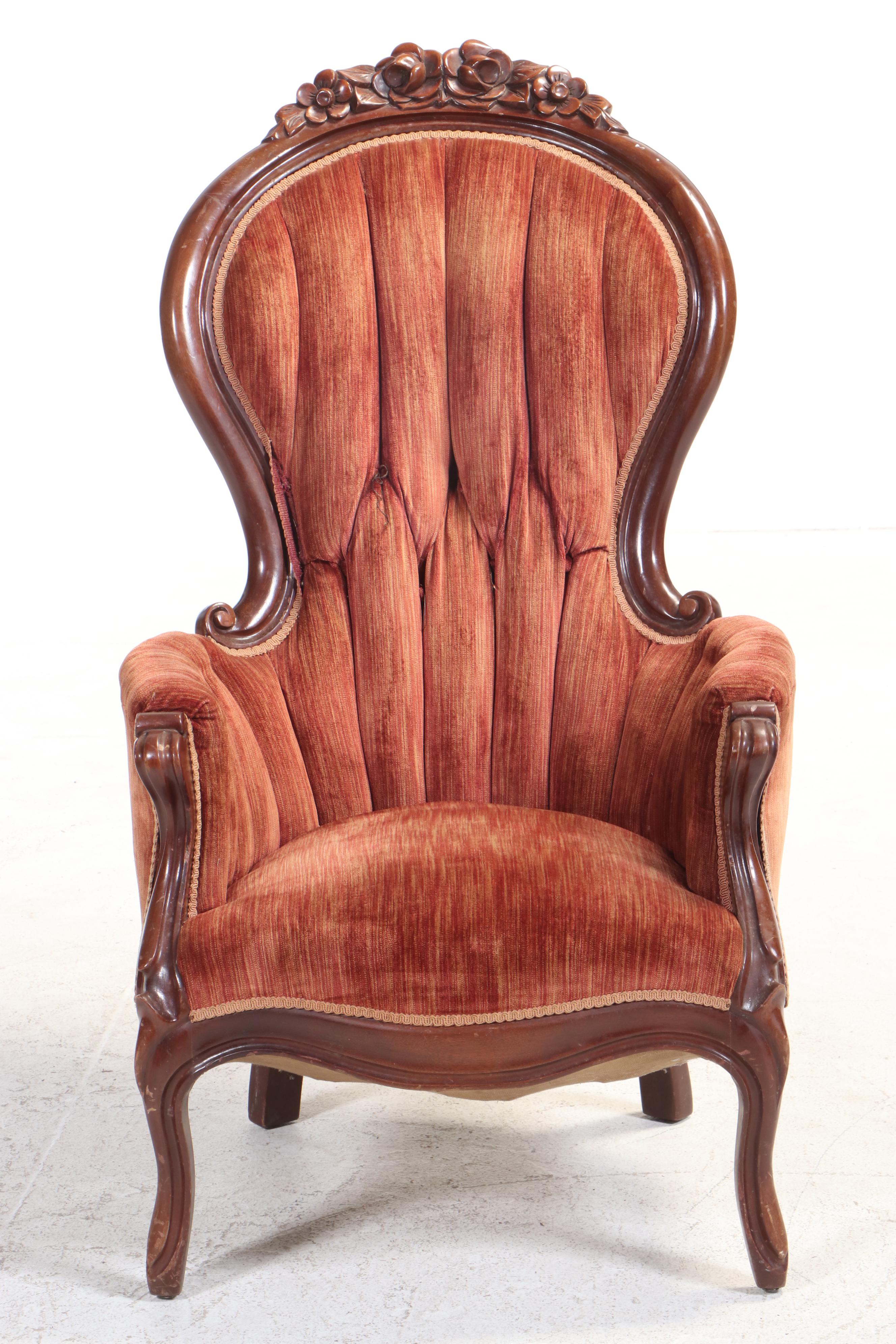 Assembled Three-Piece Rococo Revival Parlor Suite, Late 19th Century and Later