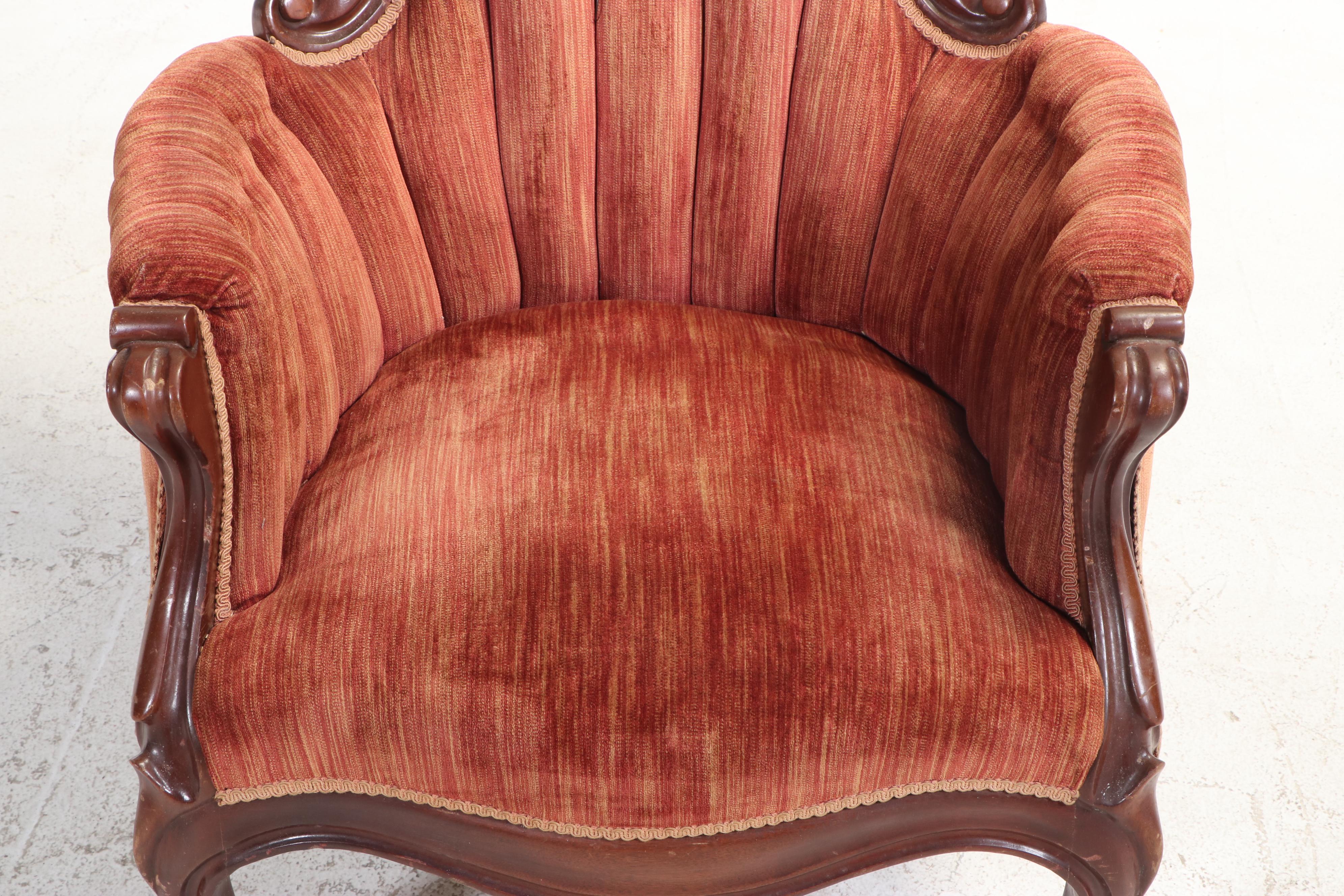 Assembled Three-Piece Rococo Revival Parlor Suite, Late 19th Century and Later