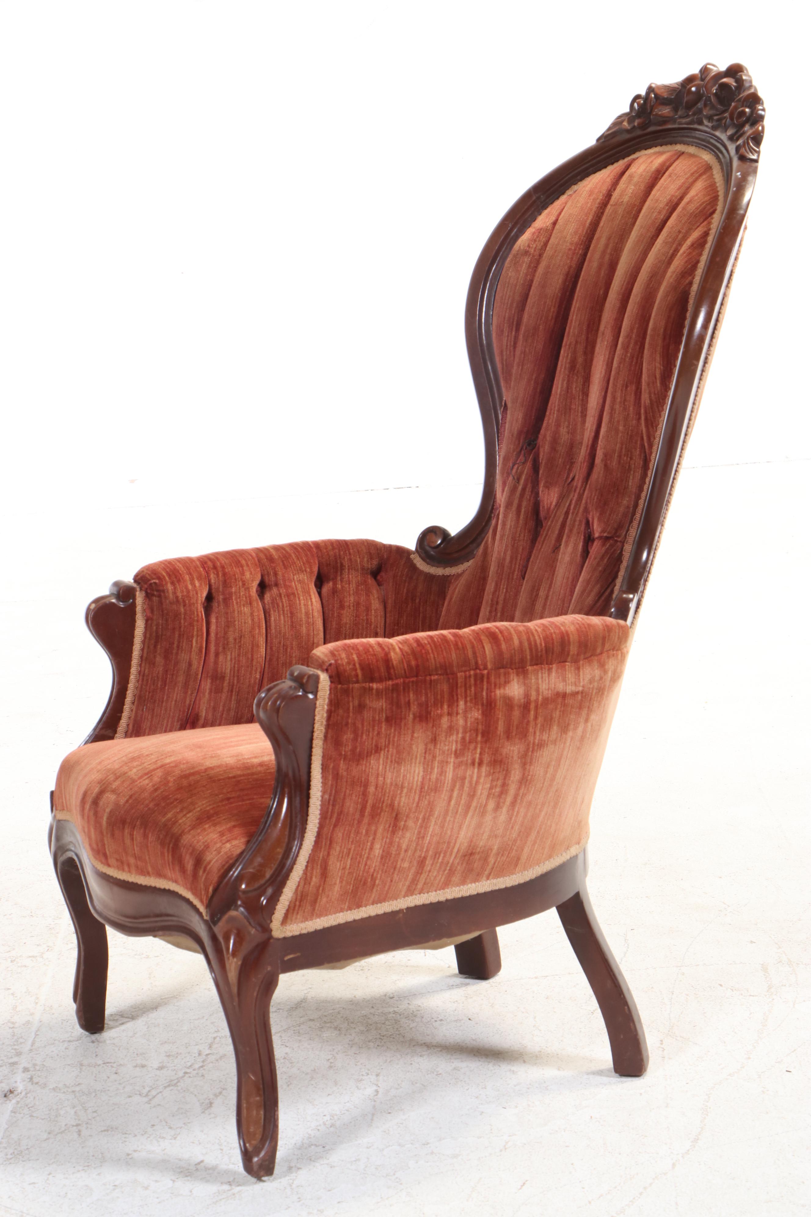 Assembled Three-Piece Rococo Revival Parlor Suite, Late 19th Century and Later