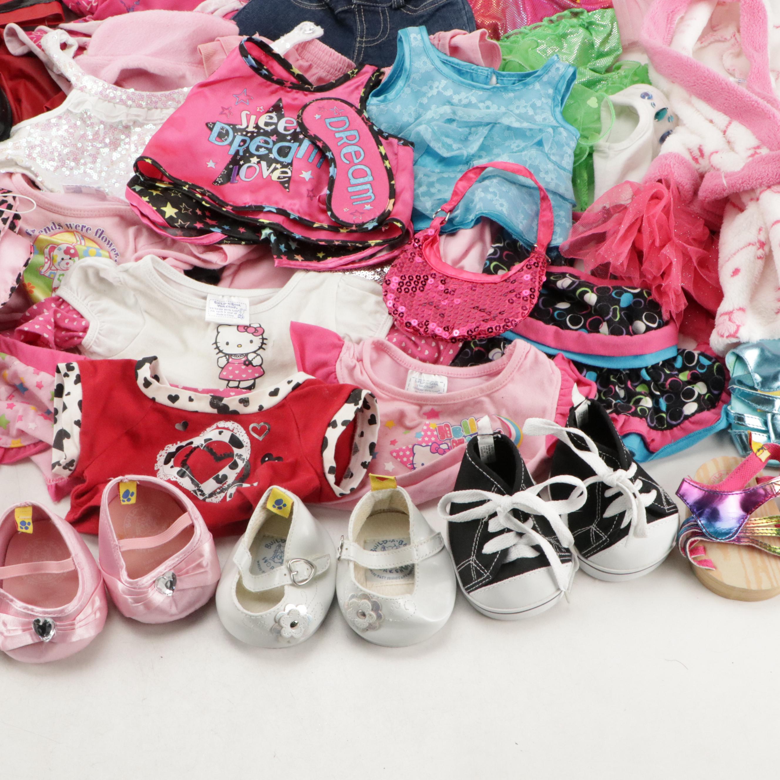 Build-a-Bear Workshop Stuffed Animal Shoes and Clothes
