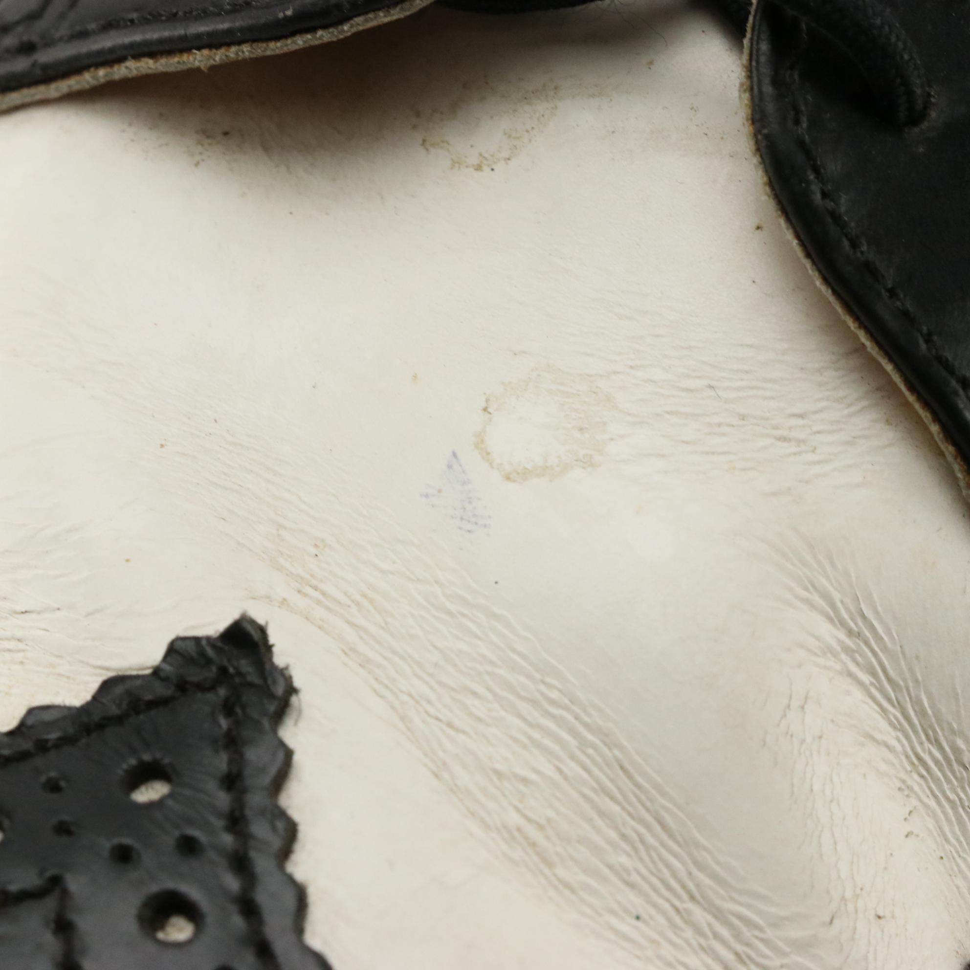 Men's Dr. Martens Classic 3989 Bex Black and White Smooth Leather Brogue Shoes