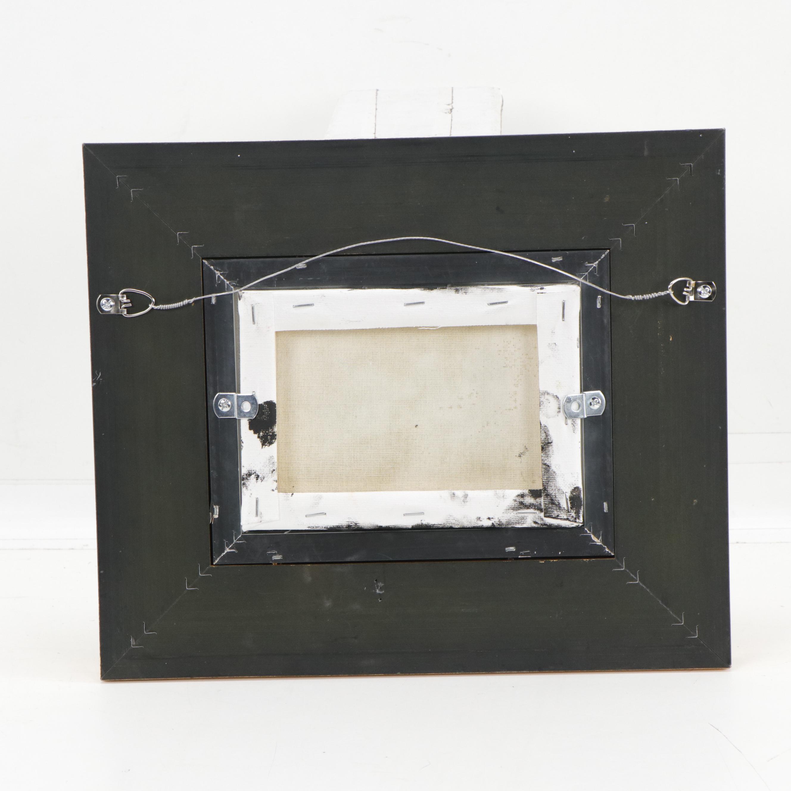 Siân Sloman Oil Painting of Sheep, 2023