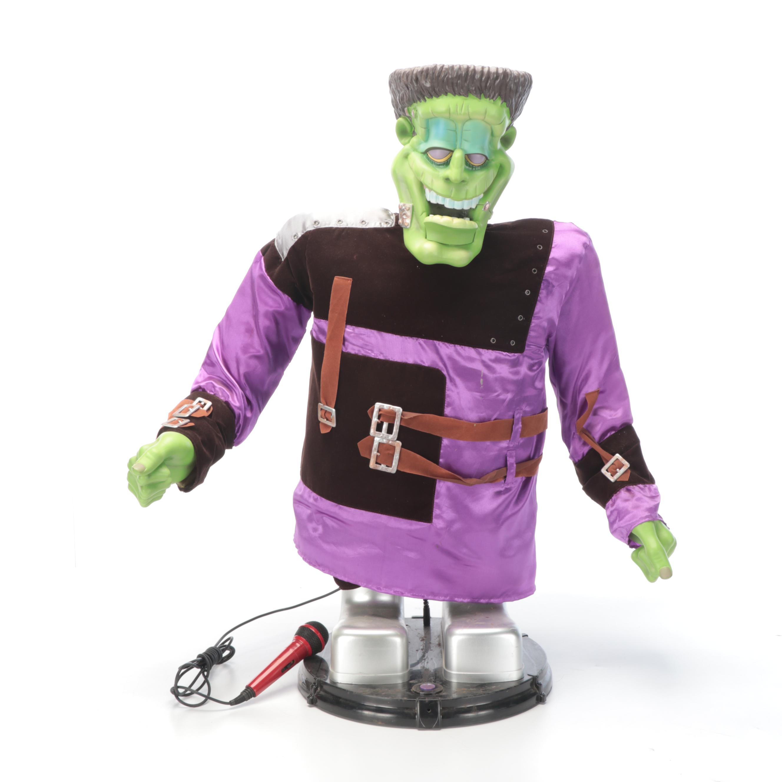 Gemmy Electronics Frankenstein Dancing Figure Karaoke