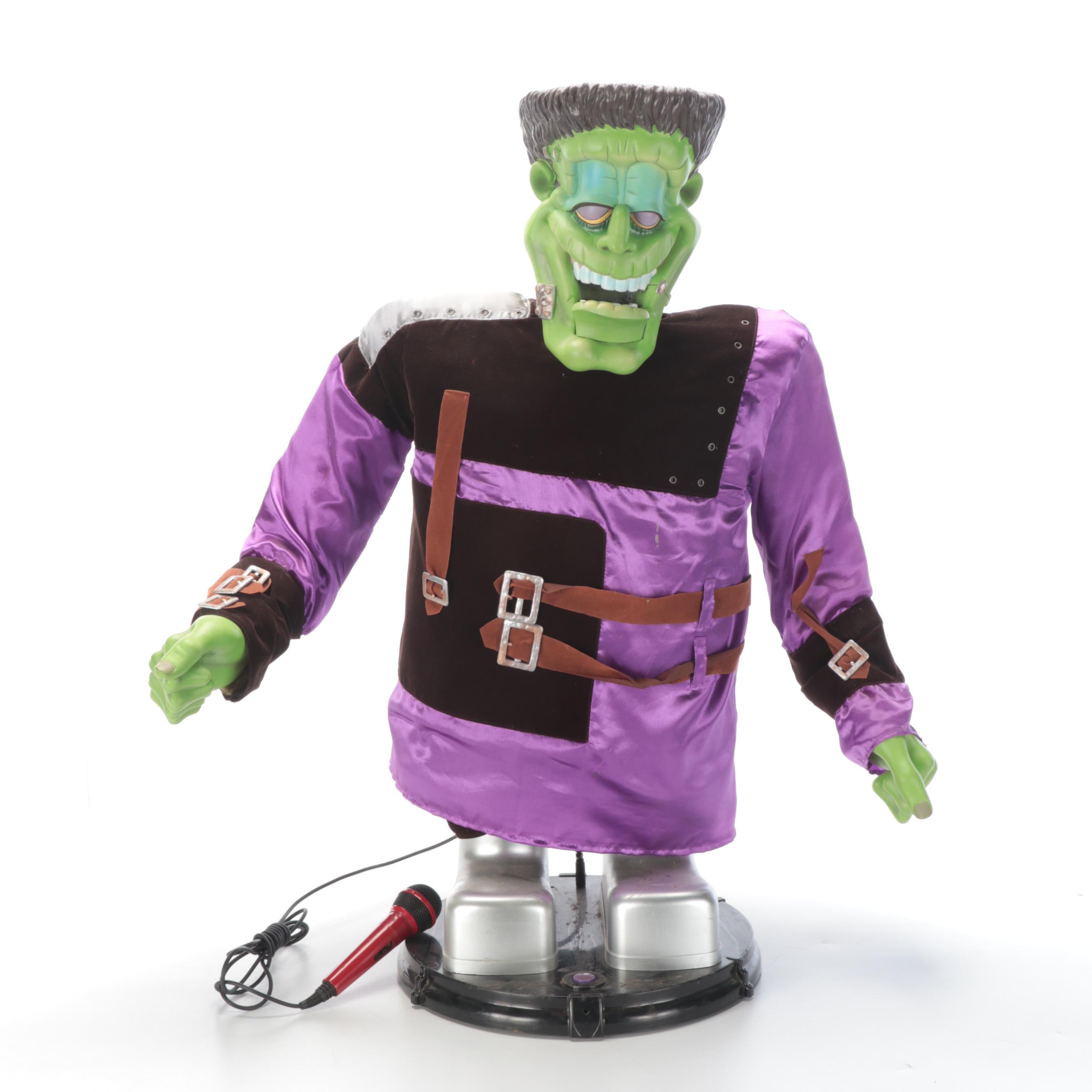 Gemmy Electronics Frankenstein Dancing Figure Karaoke