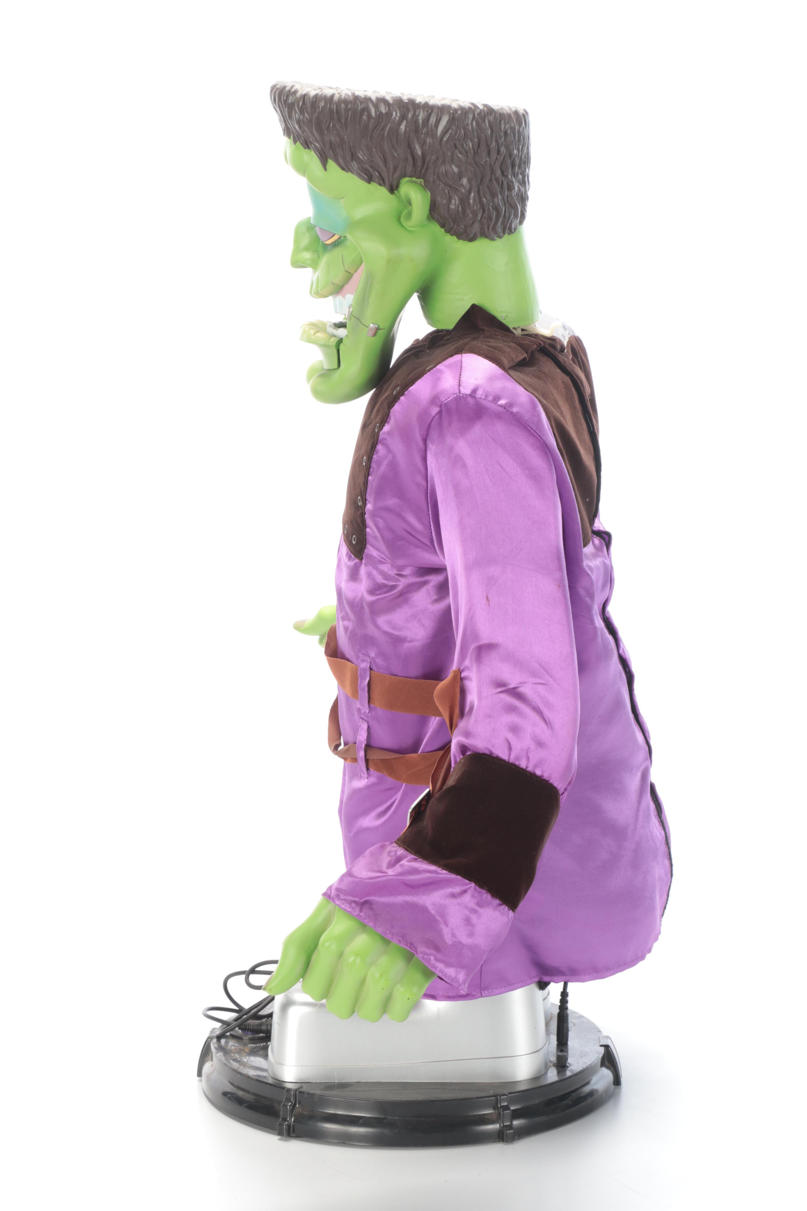 Gemmy Electronics Frankenstein Dancing Figure Karaoke