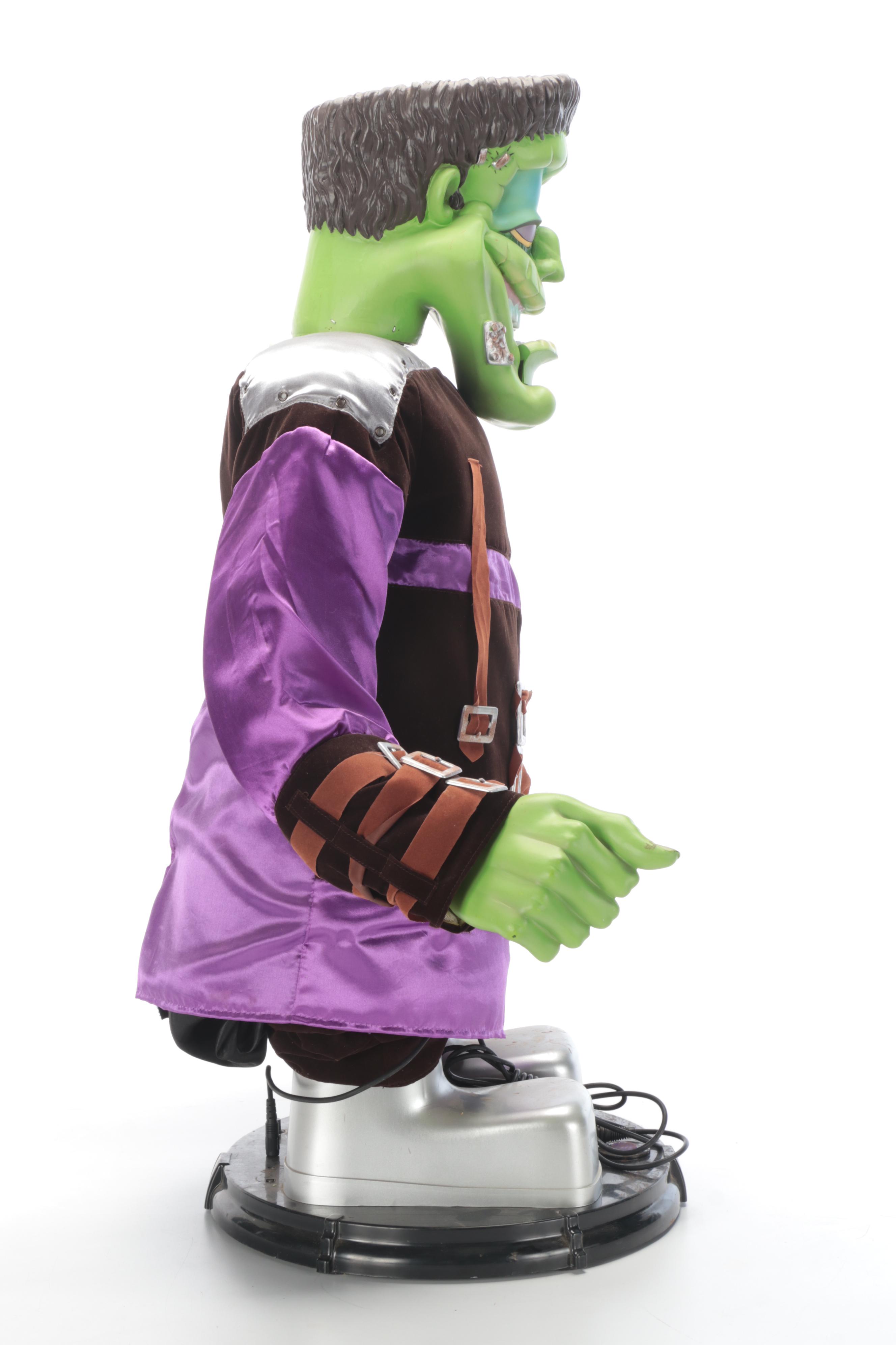 Gemmy Electronics Frankenstein Dancing Figure Karaoke