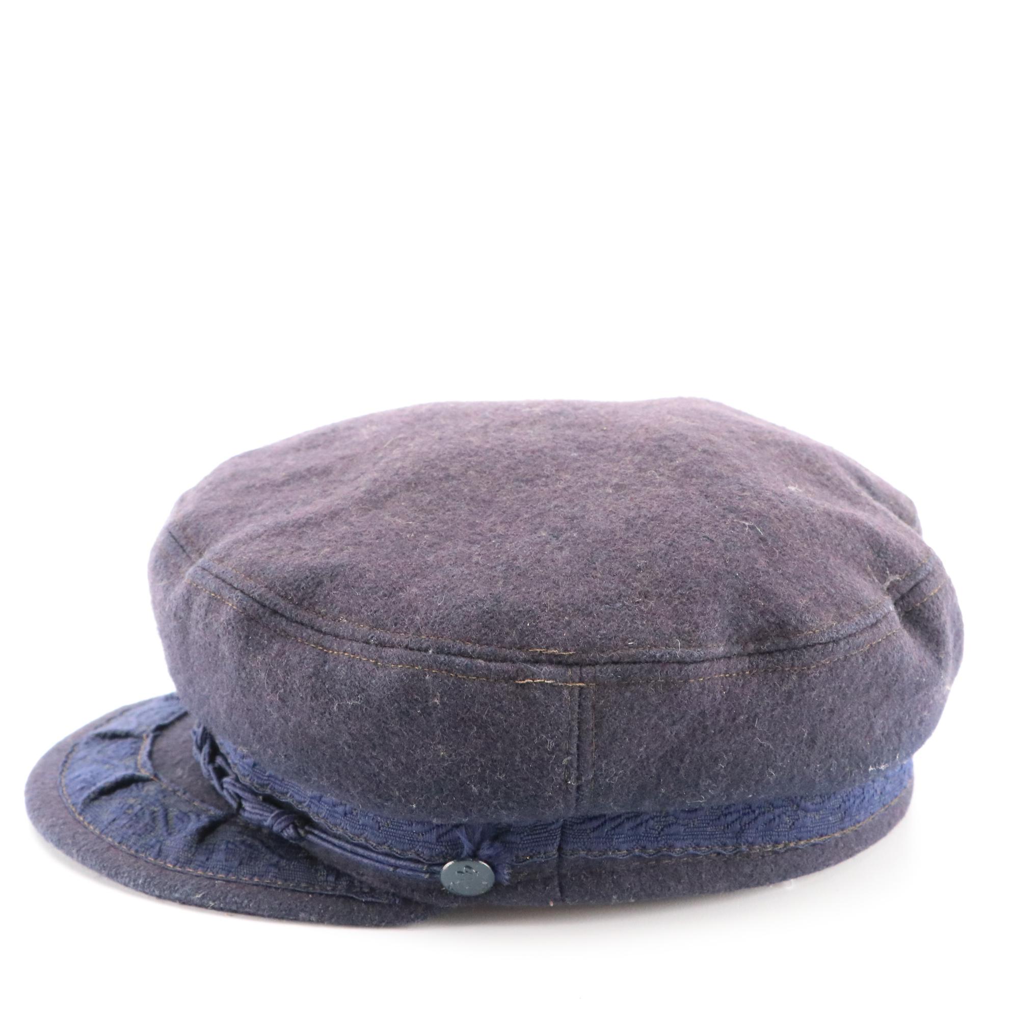Aegean Greek Fisherman's Cap in Wool