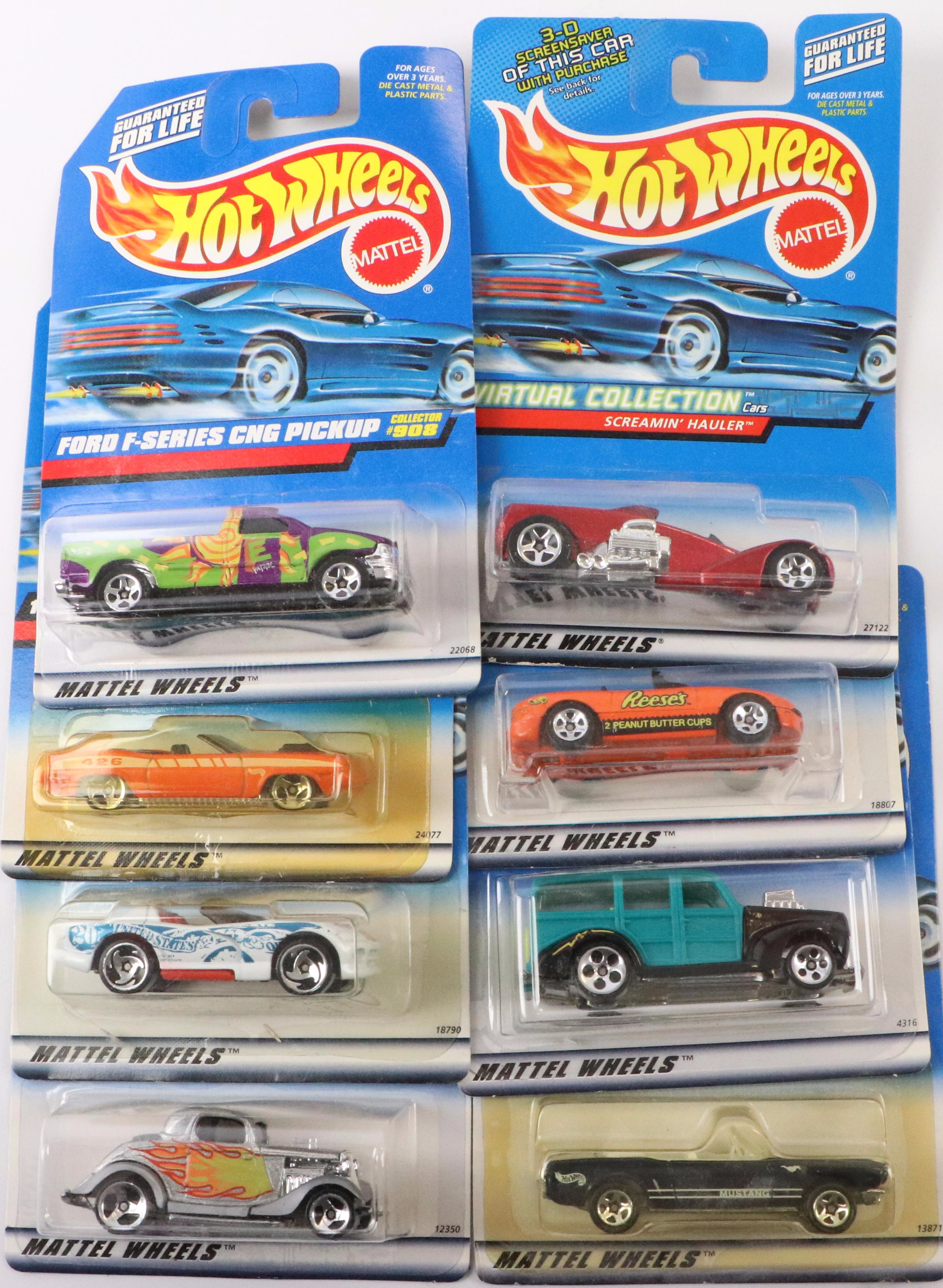 Hot Wheels Car Carrier with Low 'N Cool Series, Sugar Rush Series and More
