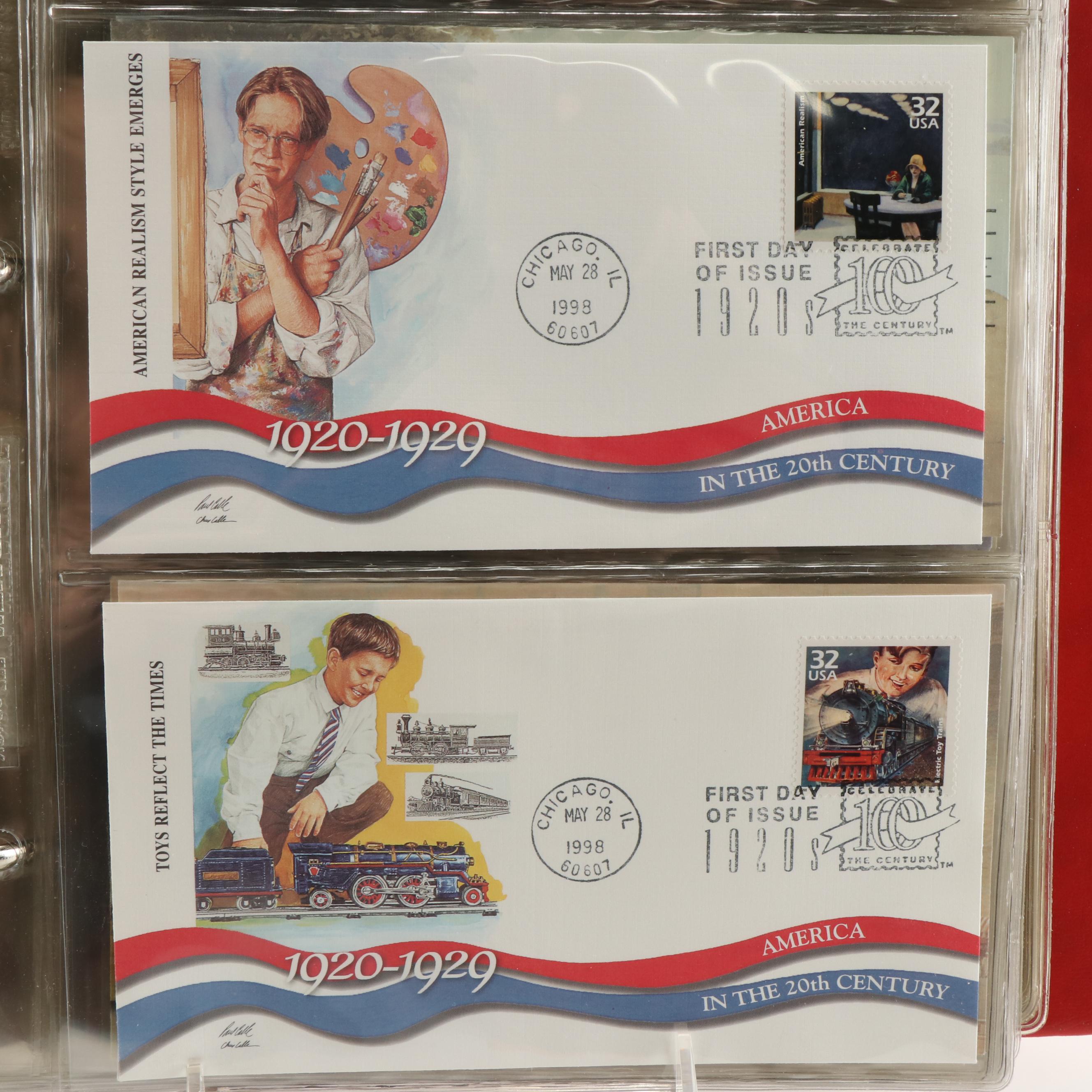 Two Albums of U.S. First Day Covers