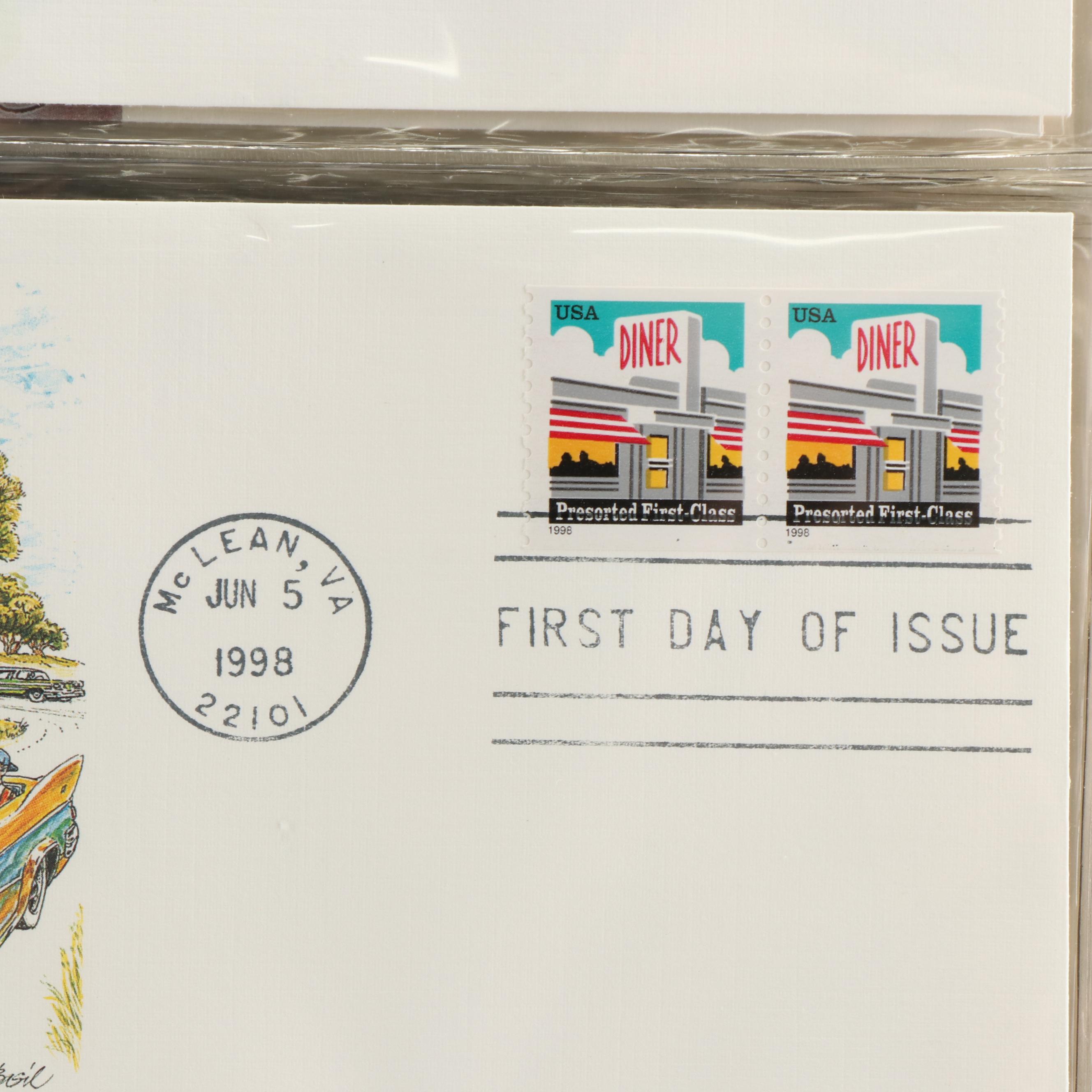 Two Albums of U.S. First Day Covers