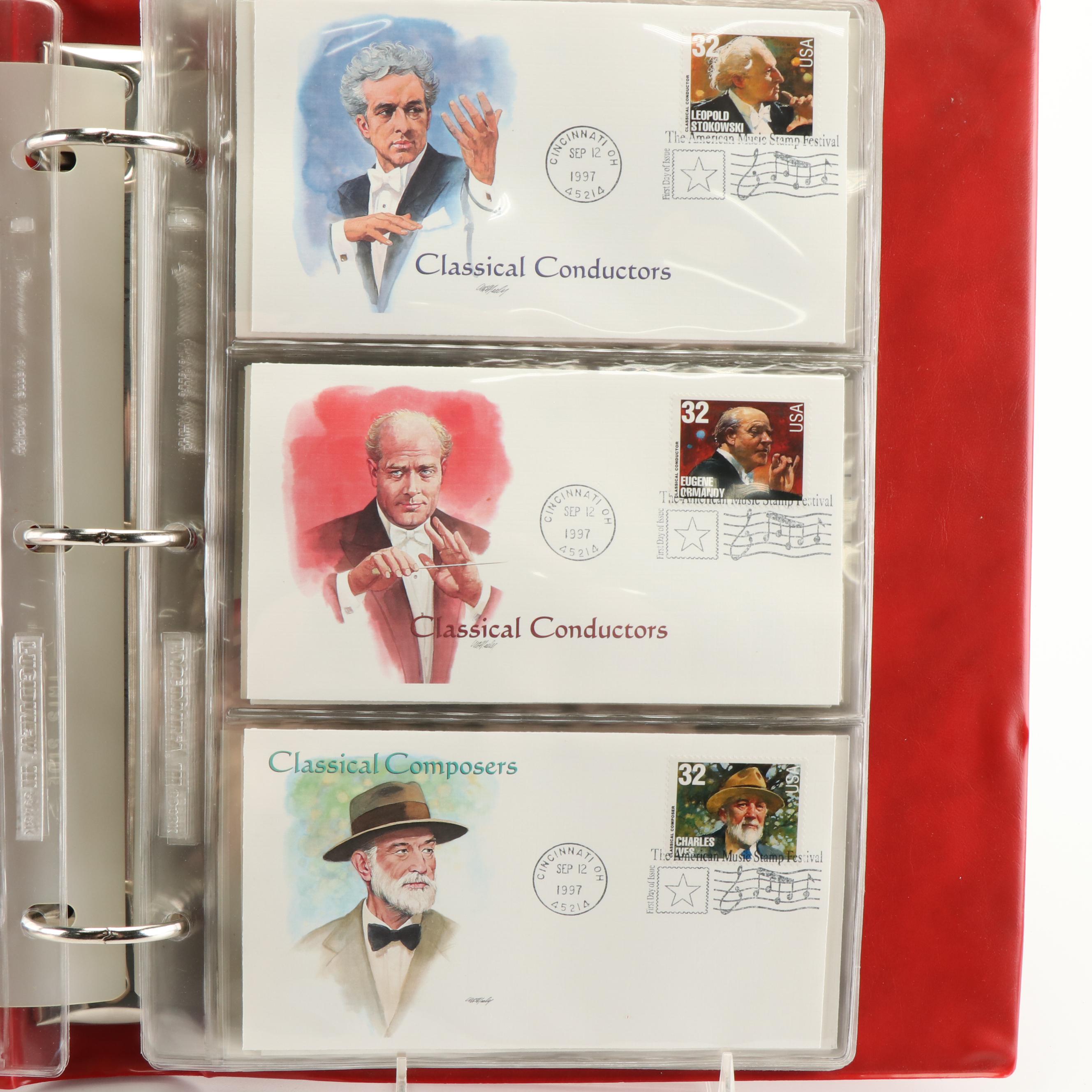 Two Albums of U.S. First Day Covers