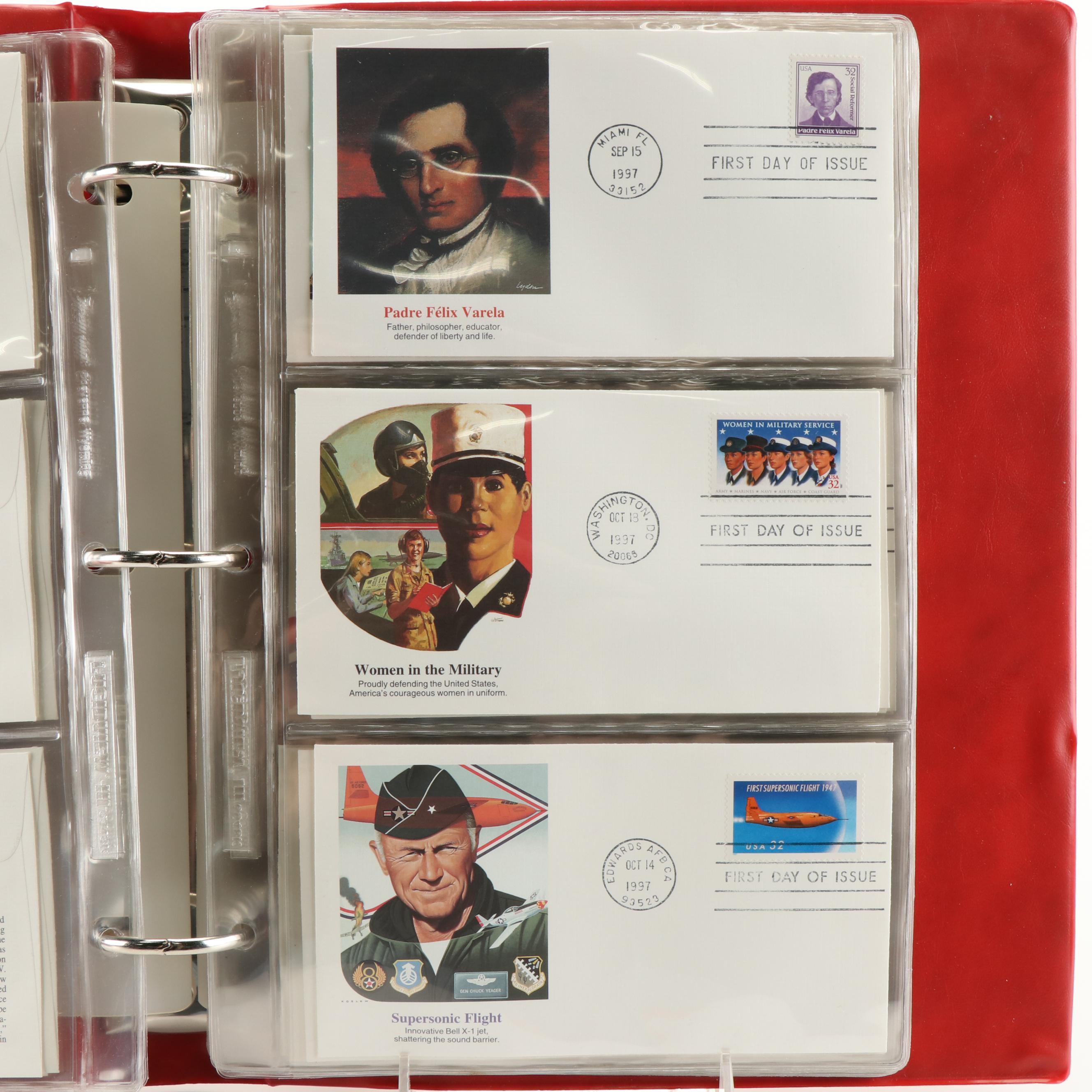 Two Albums of U.S. First Day Covers