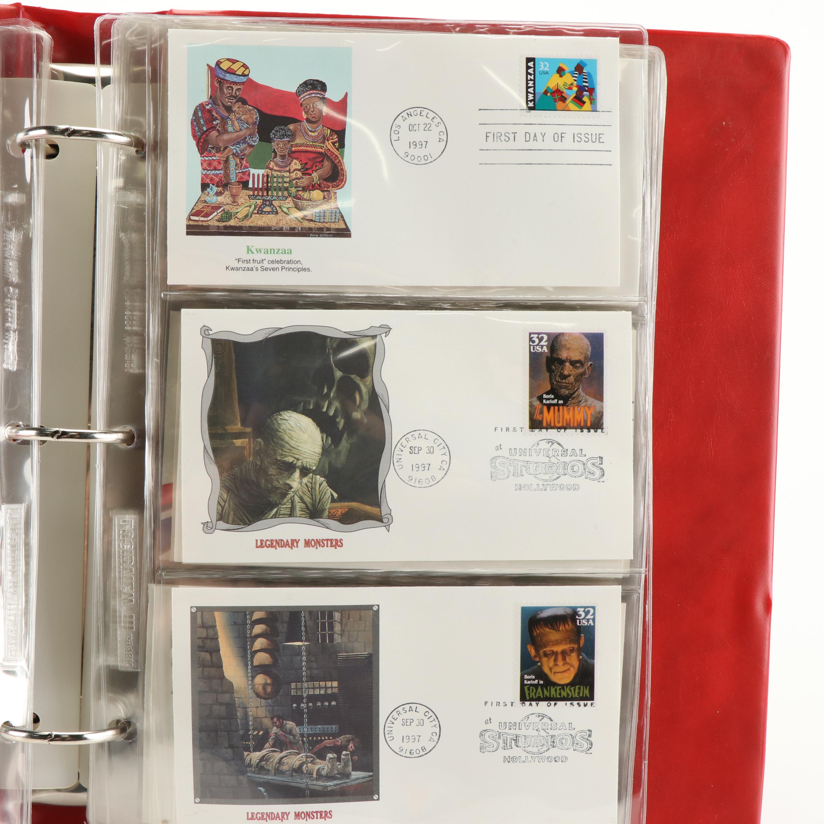 Two Albums of U.S. First Day Covers