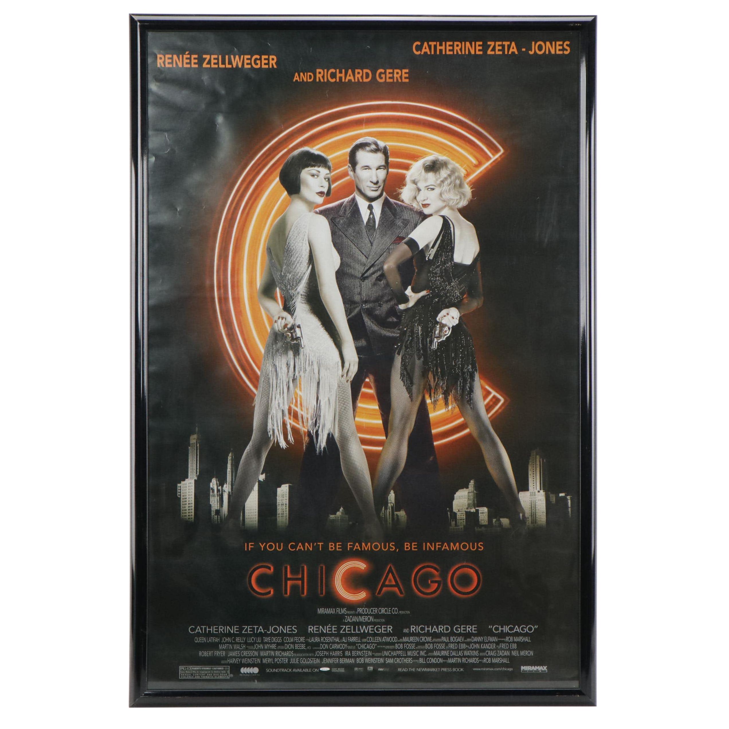 "Chicago" Movie Poster, 2002