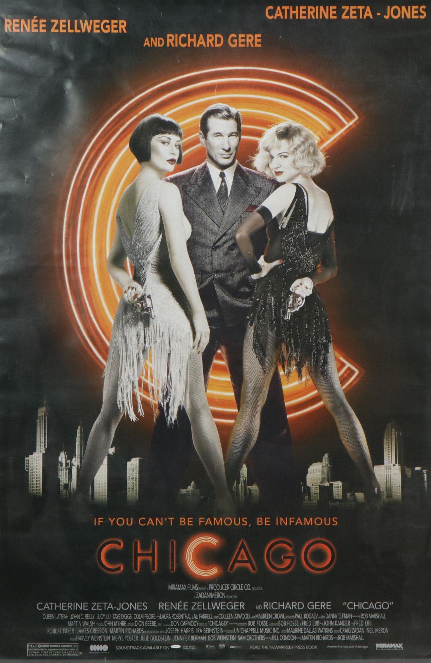 "Chicago" Movie Poster, 2002