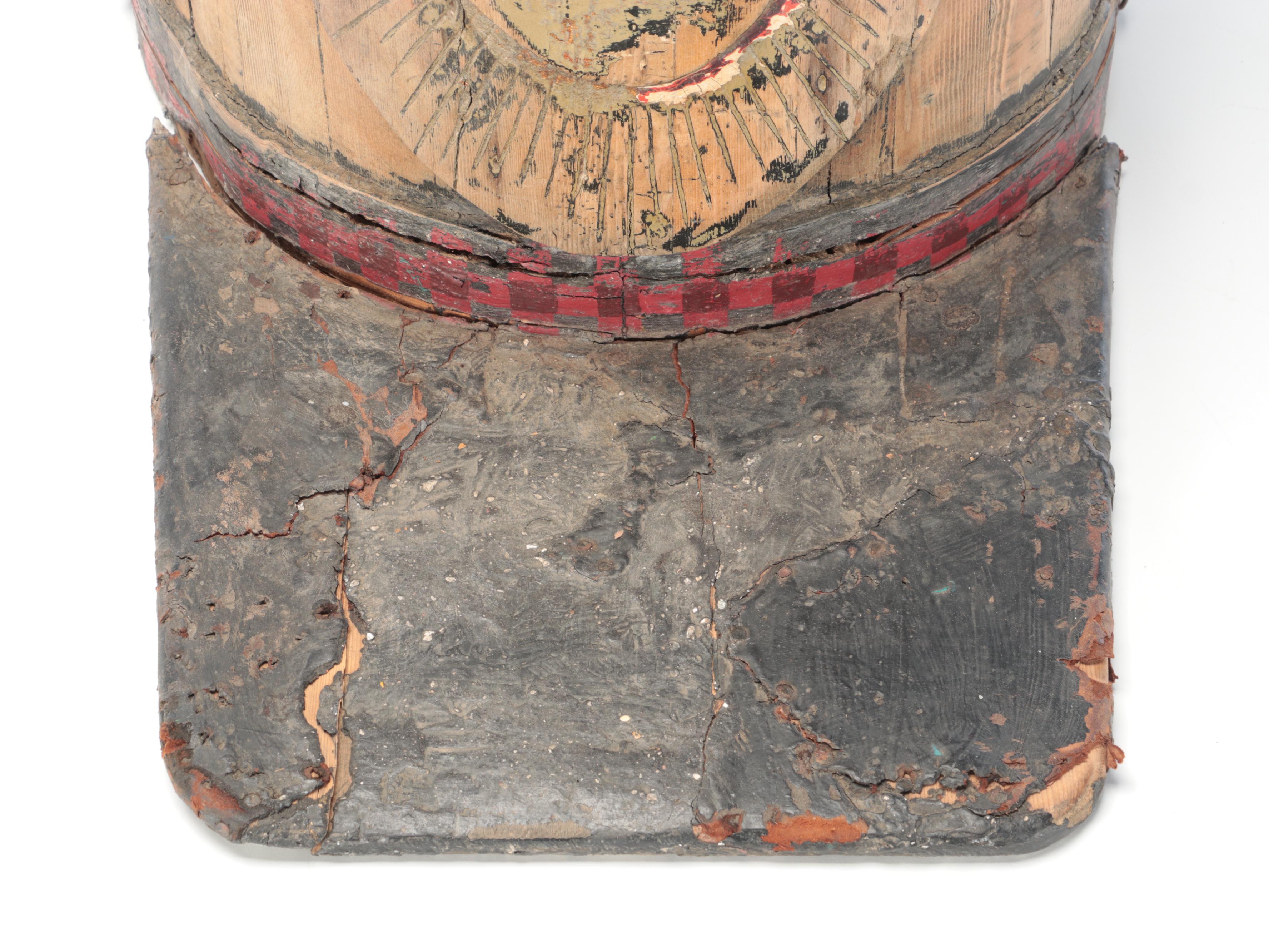 Napoleonic Wars Style British Military Shako Hat Trade Sign, 19th Century