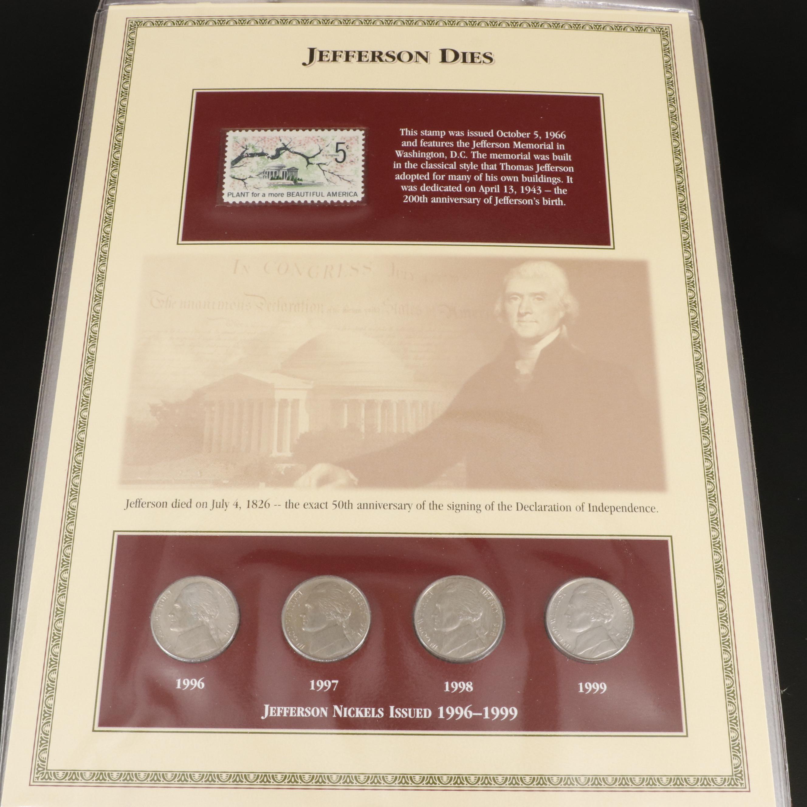 "The Thomas Jefferson U.S. Five-Cent Coin Collection"
