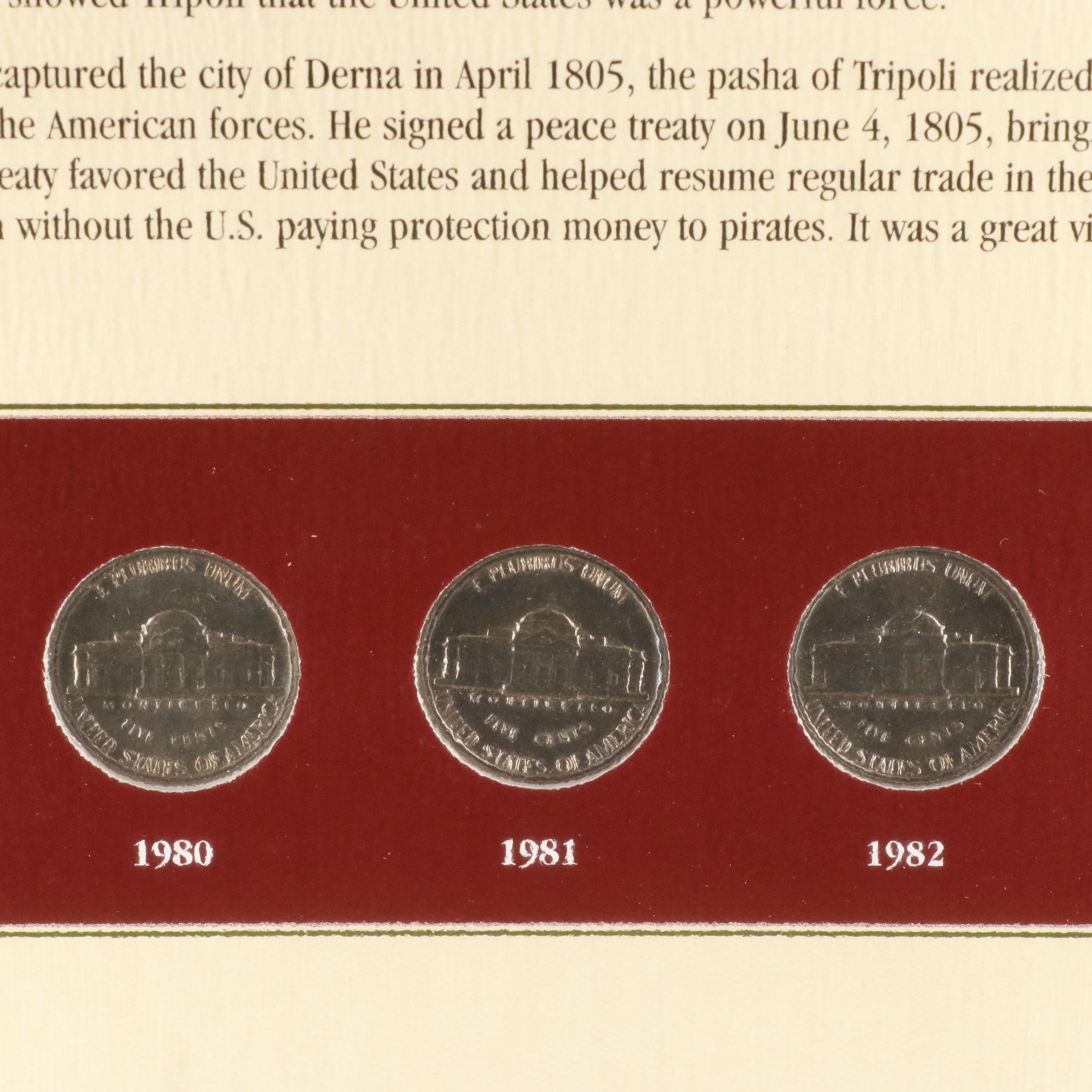"The Thomas Jefferson U.S. Five-Cent Coin Collection"